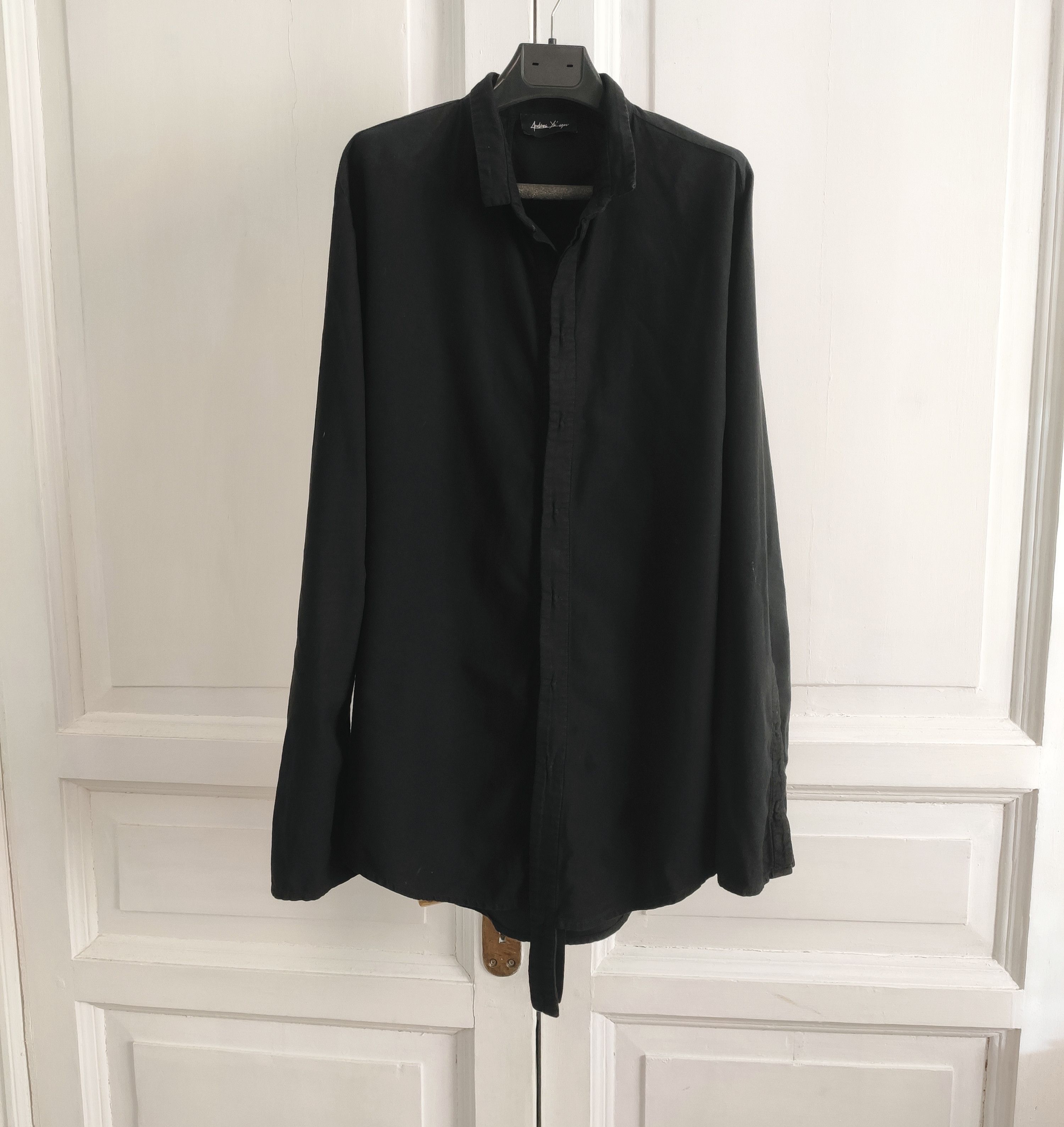 Andrea Ya'aqov Long strap shirt.Like Rick Owens or Helmut Lang Size US L / EU 52-54 / 3 - 2 Thumbnail