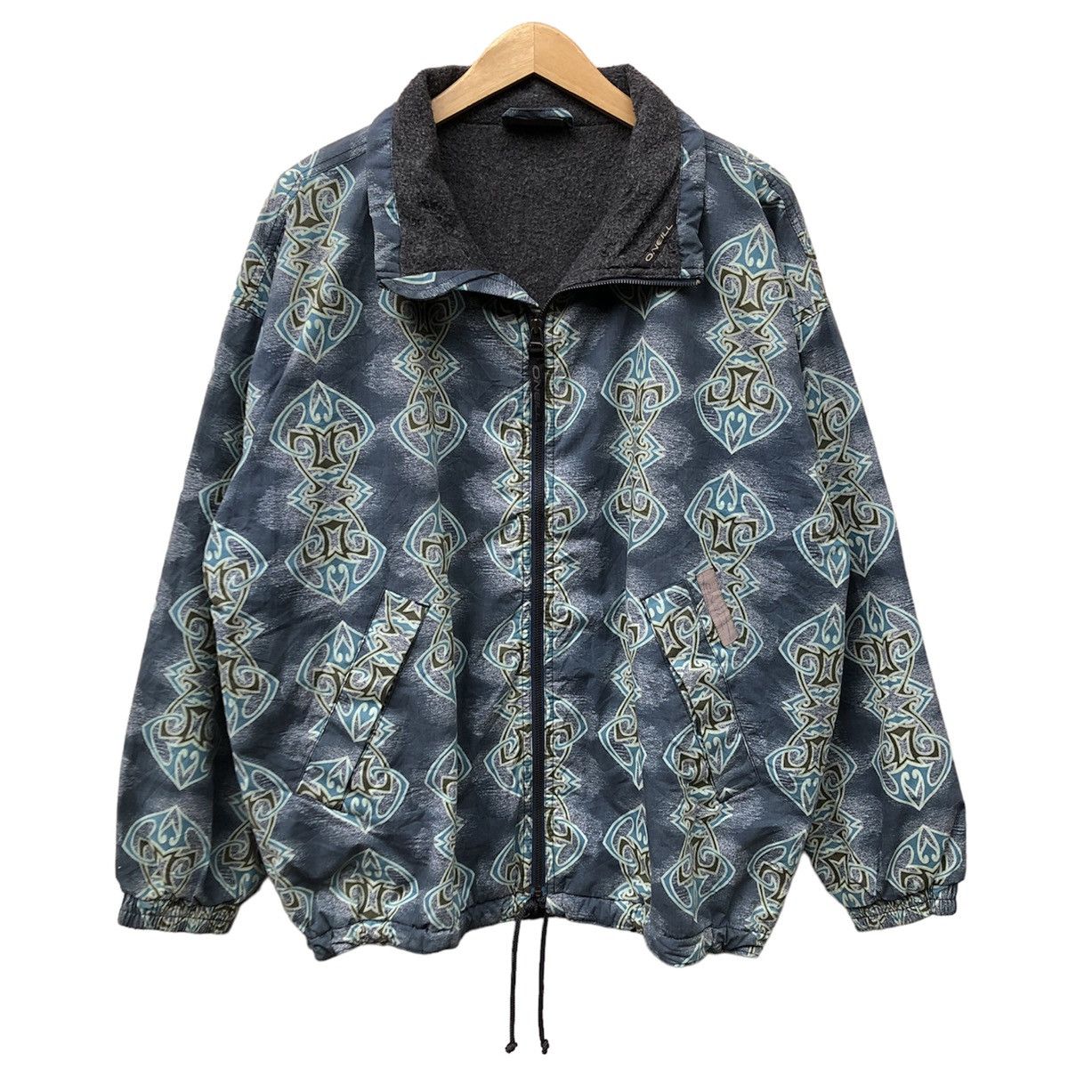 Vintage O'neill Tribal Design Windbreaker Jacket