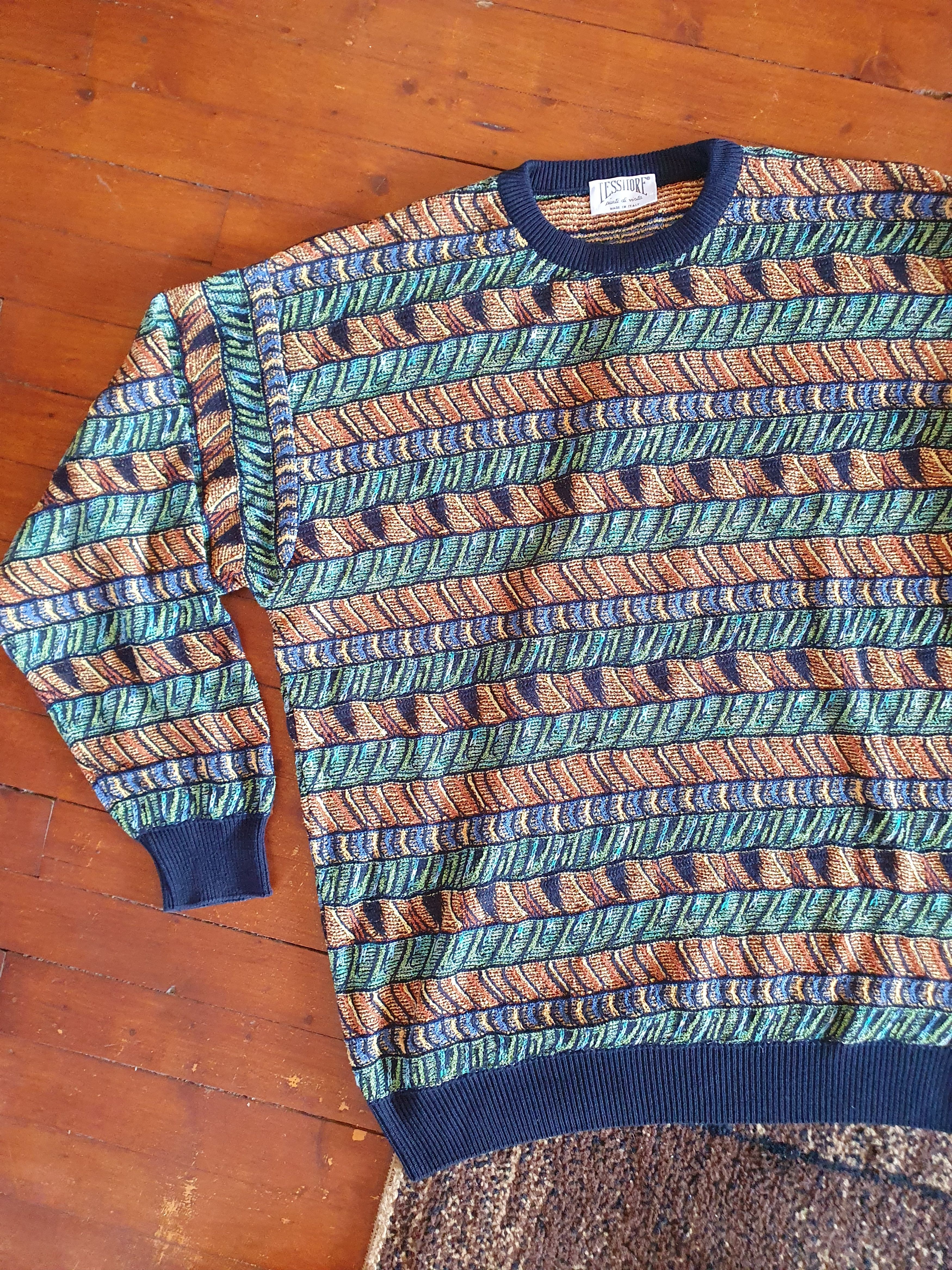 Other Tessitore Made in Italy SWAG Coogie-Vibe sweater,sz L Size US L / EU 52-54 / 3 - 3 Thumbnail