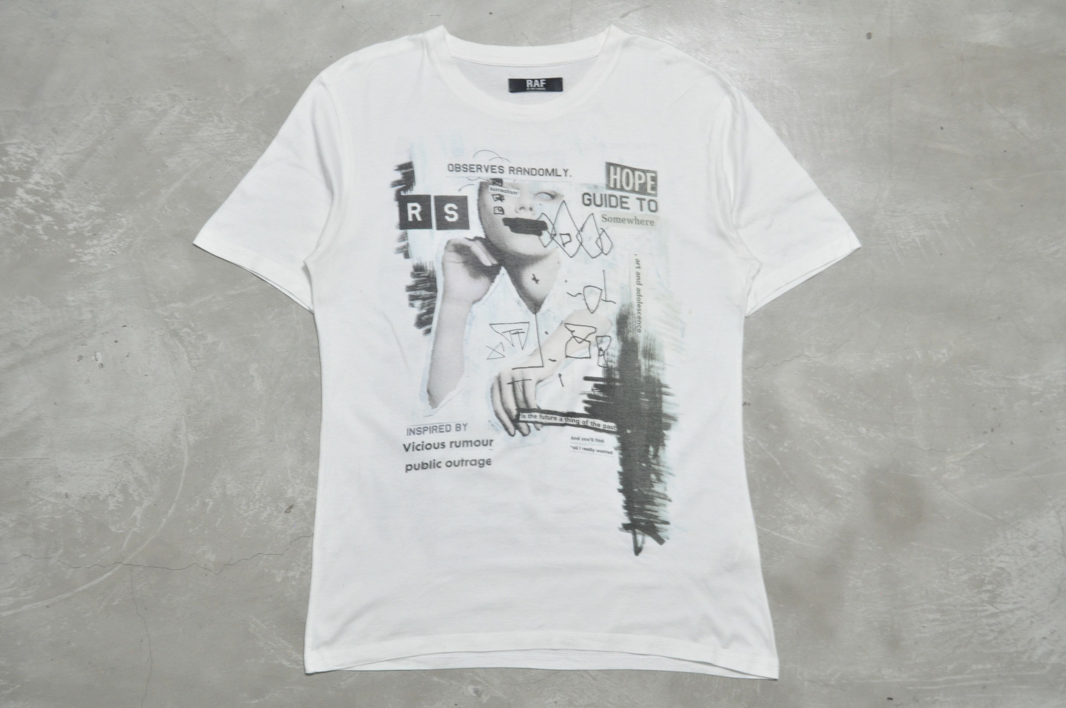 Raf by Raf Simons - Observes Randomly Tee