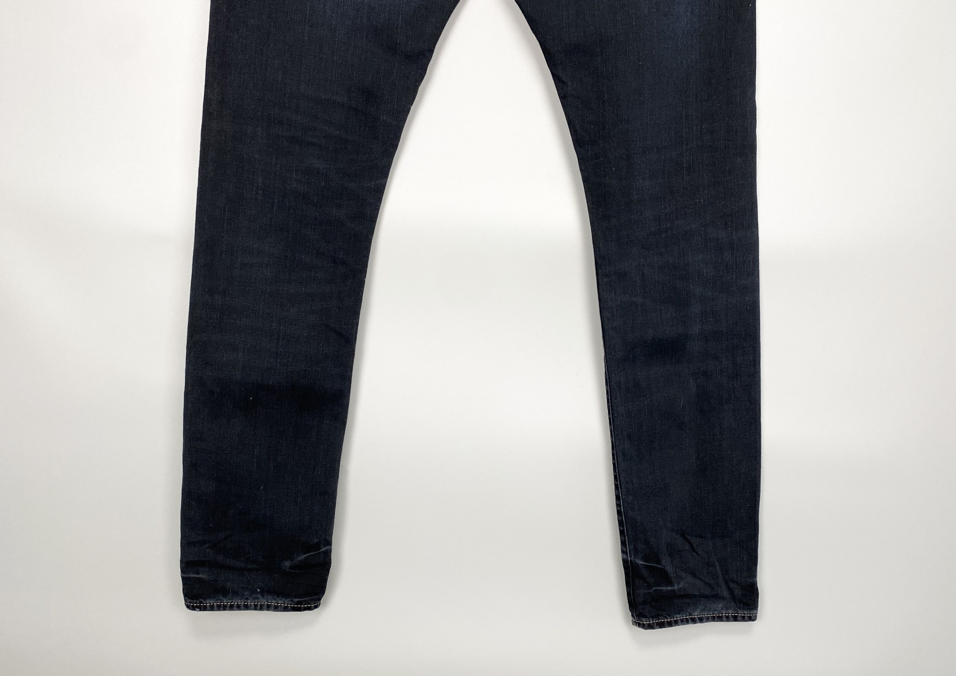 Acne Studios ACNE Hug Black Ness Jeans Leather Patch Size US 27 - 11 Thumbnail