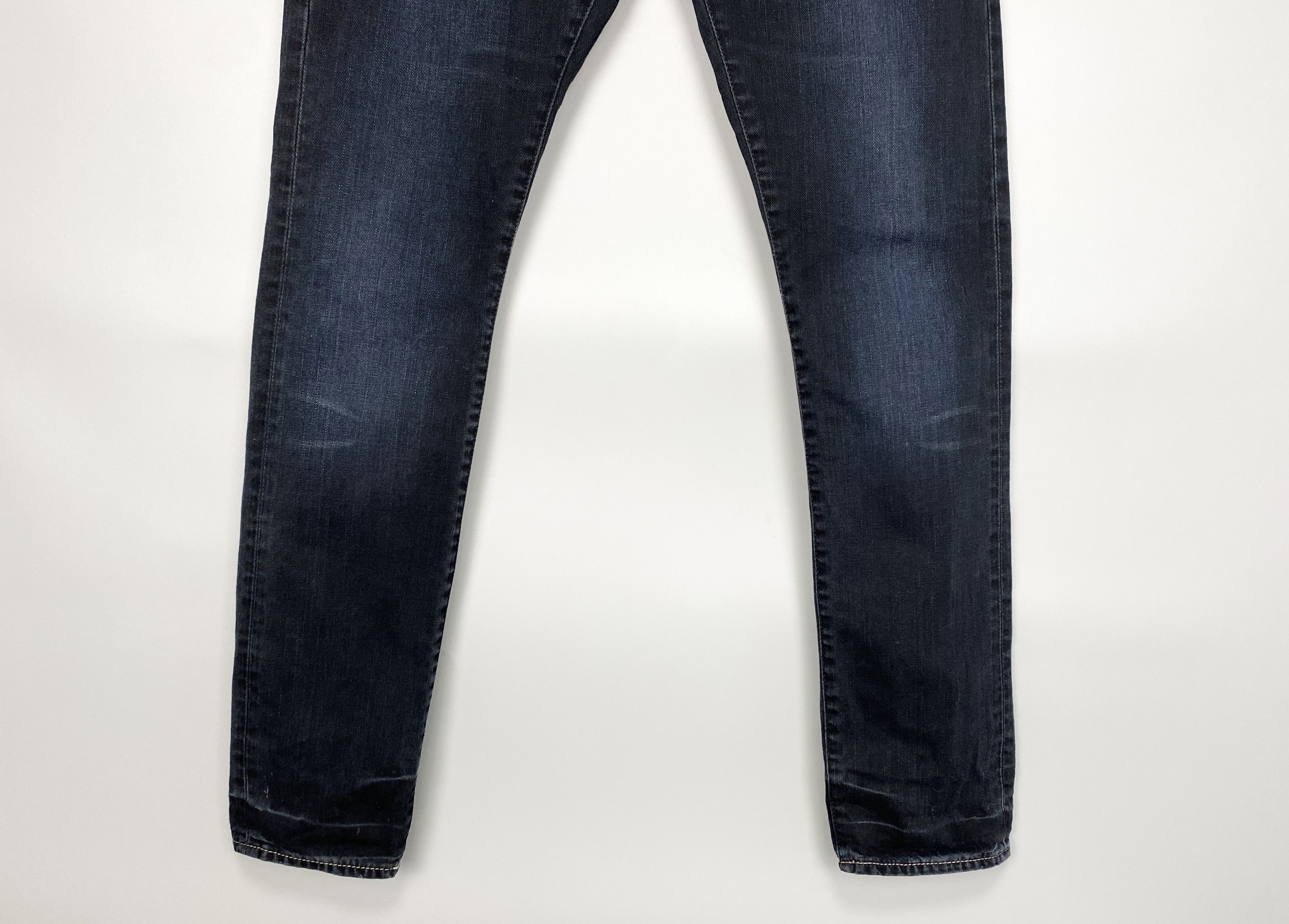 Acne Studios ACNE Hug Black Ness Jeans Leather Patch Size US 27 - 7 Thumbnail