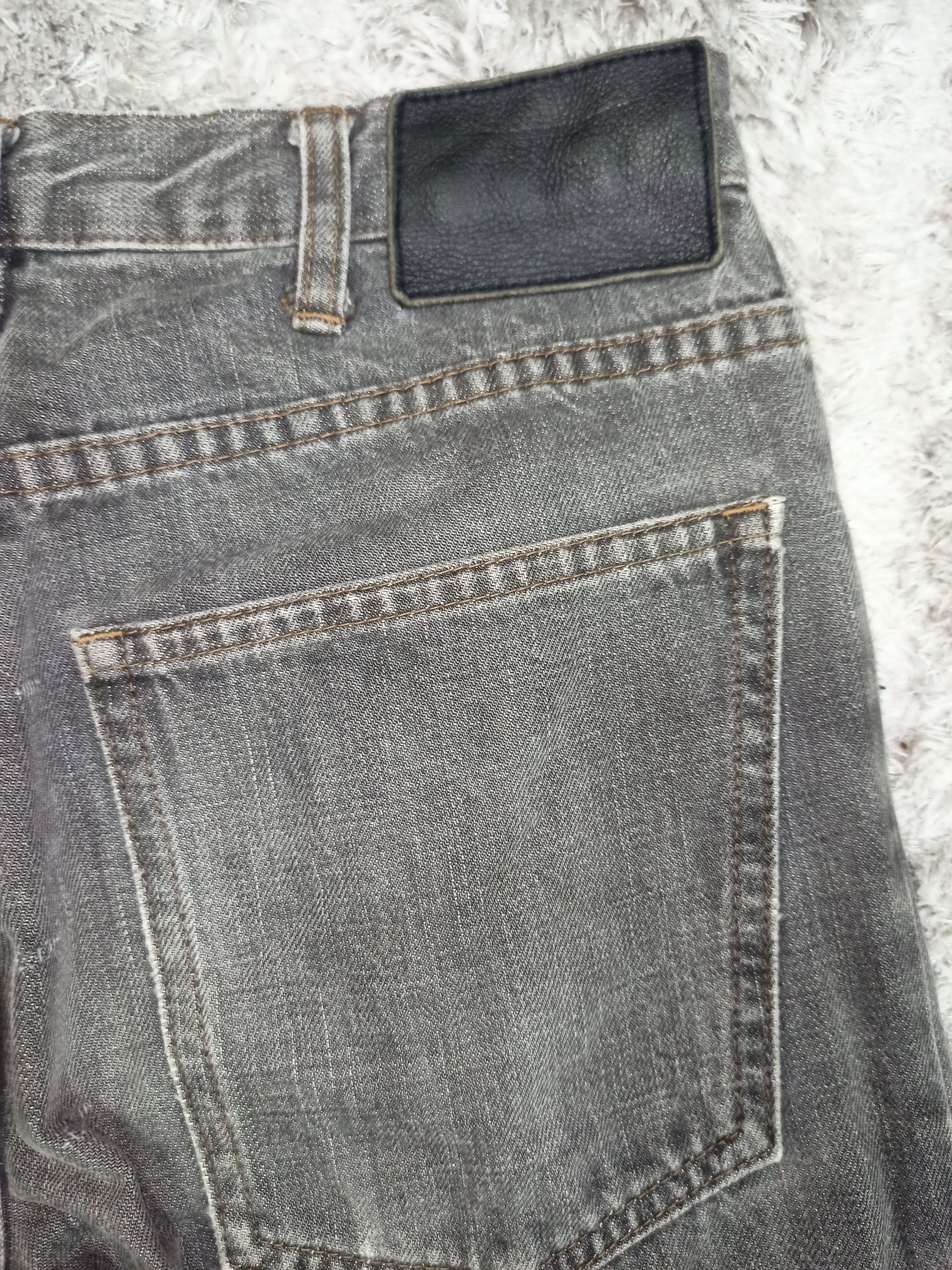 ADAM ET ROPE Adam Et Rope Faded Black Denim Made in Japan Size US 28 / EU 44 - 12 Thumbnail