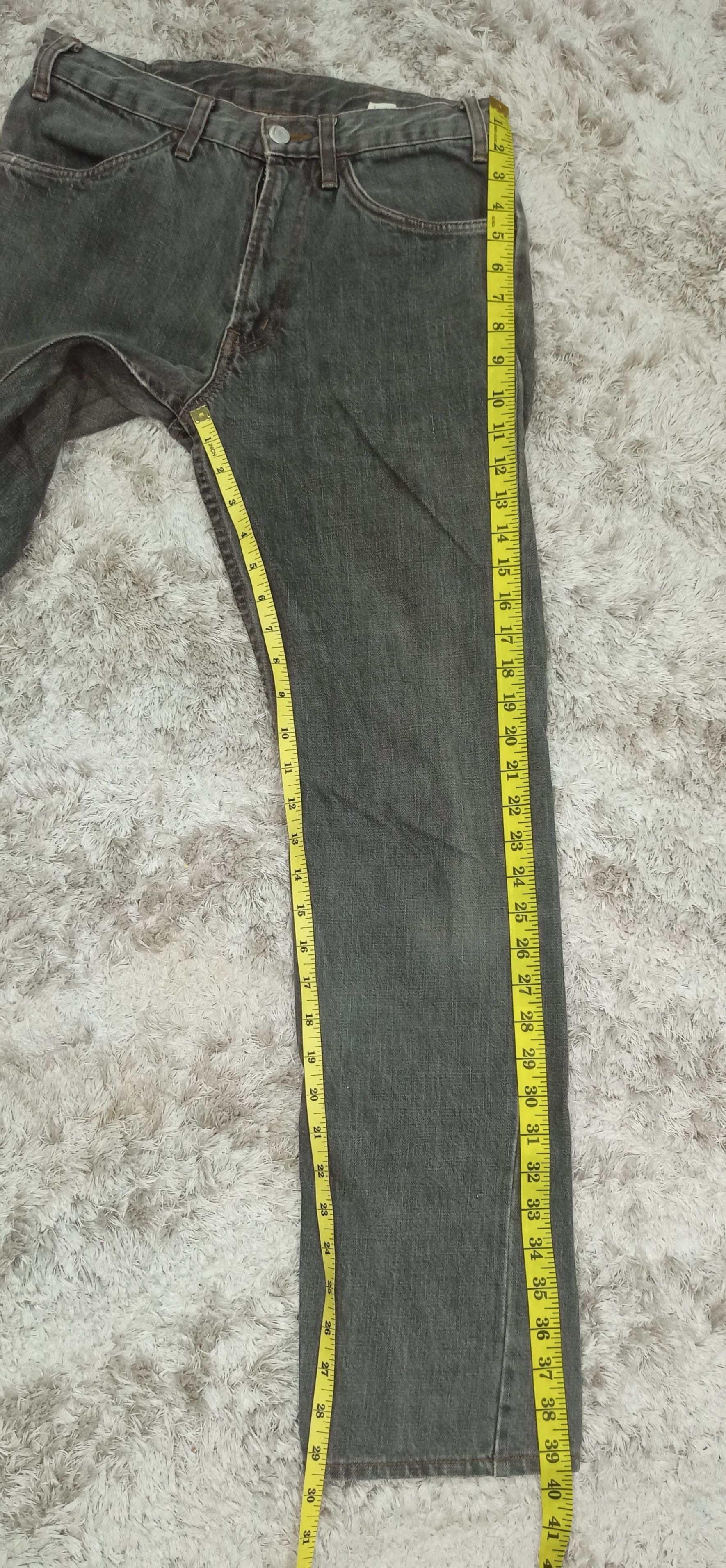 ADAM ET ROPE Adam Et Rope Faded Black Denim Made in Japan Size US 28 / EU 44 - 14 Thumbnail