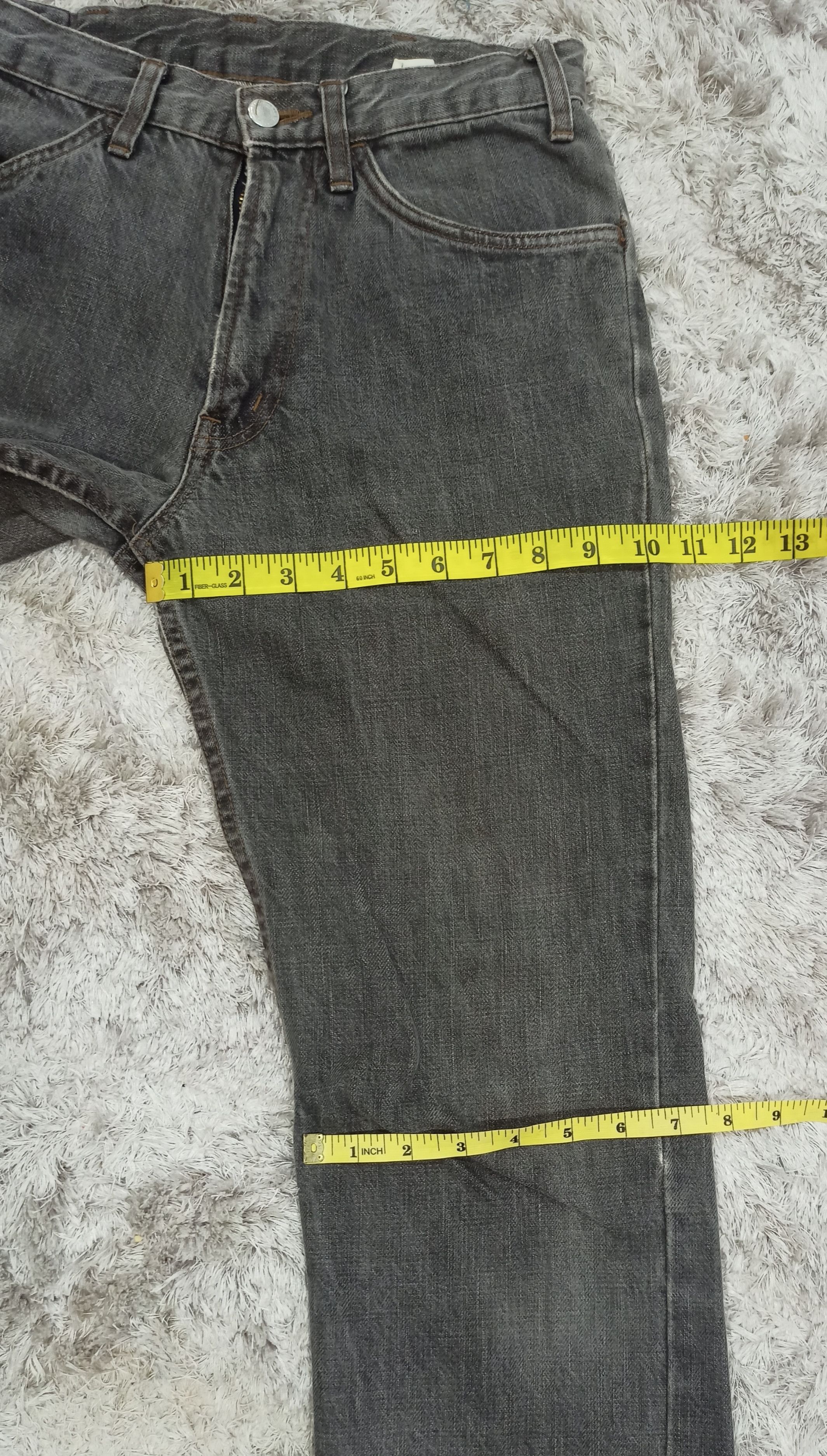 ADAM ET ROPE Adam Et Rope Faded Black Denim Made in Japan Size US 28 / EU 44 - 15 Thumbnail
