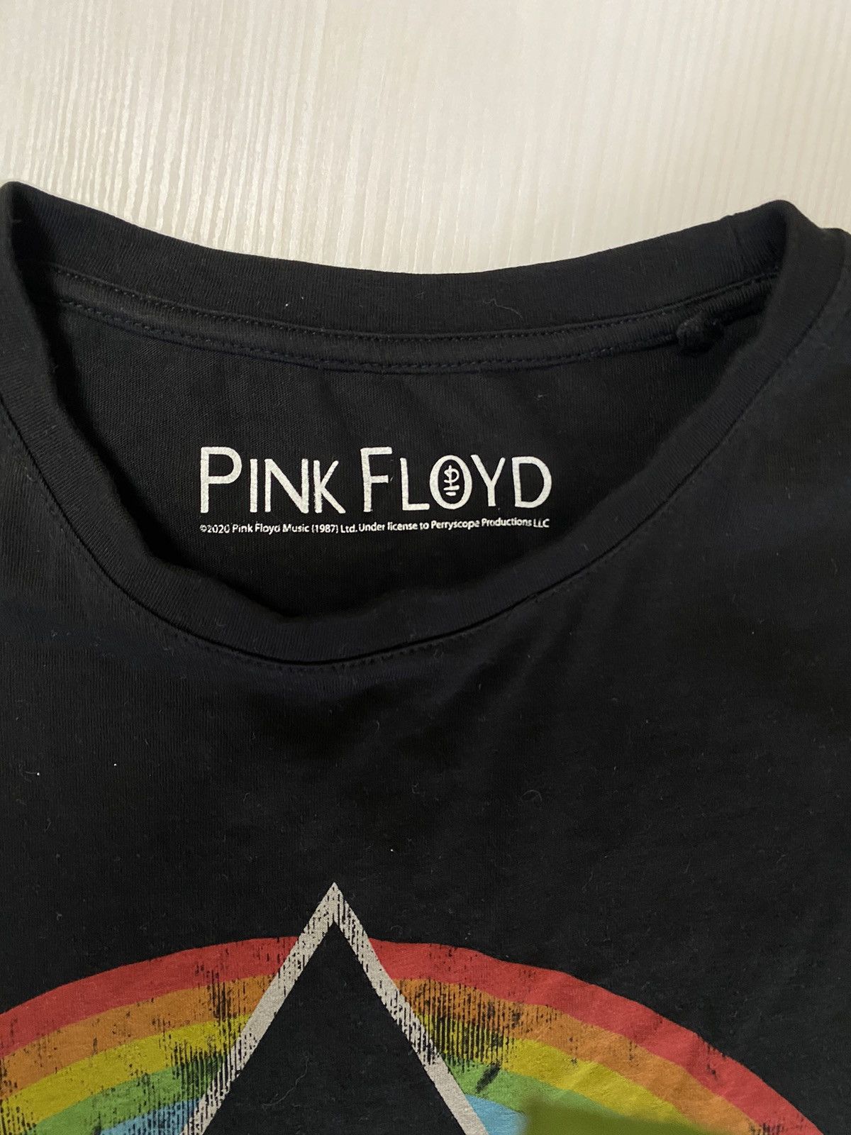 Band Tees × Pink Floyd × Vintage Vintage Pink Floyd Dark Side Of The Moon 2020 t-shirt y2k Size US M / EU 48-50 / 2 - 6 Thumbnail