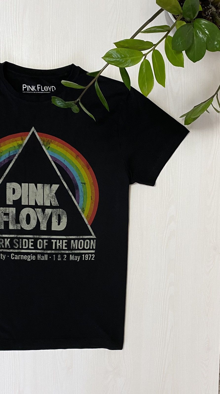 Band Tees × Pink Floyd × Vintage Vintage Pink Floyd Dark Side Of The Moon 2020 t-shirt y2k Size US M / EU 48-50 / 2 - 3 Thumbnail
