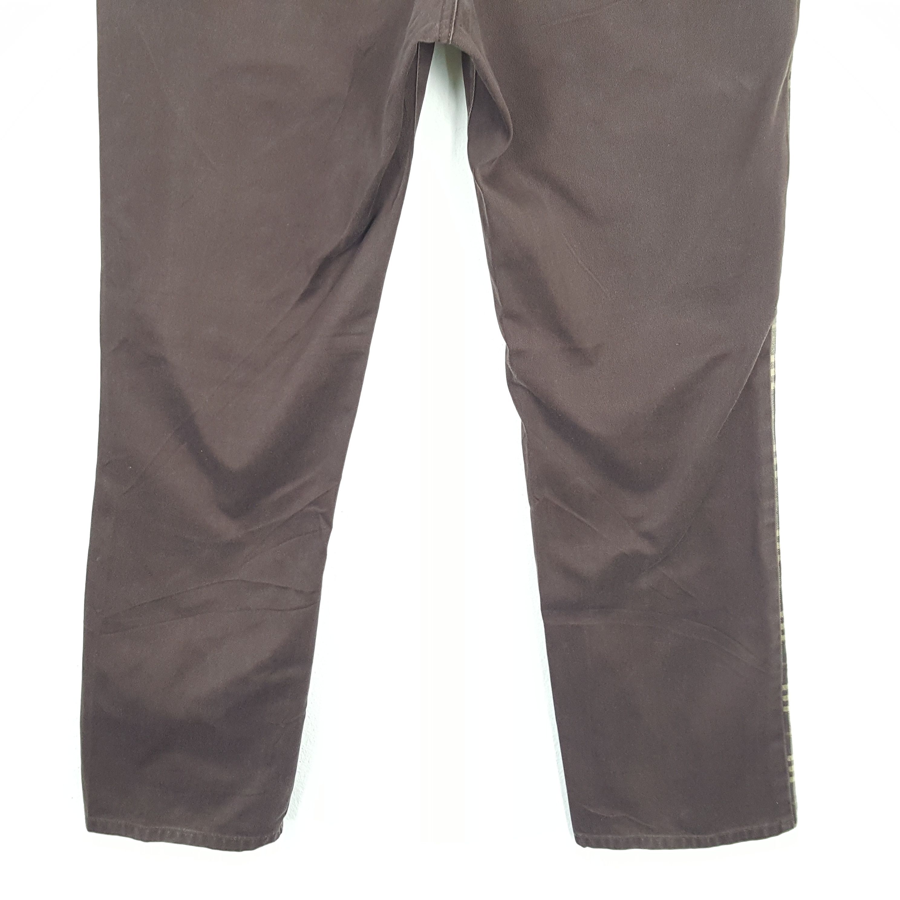 Burberry × Vintage Vintage BURBERRY LONDON BLUE LABEL Nova Check Trousers Pants Size US 32 / EU 48 - 6 Thumbnail