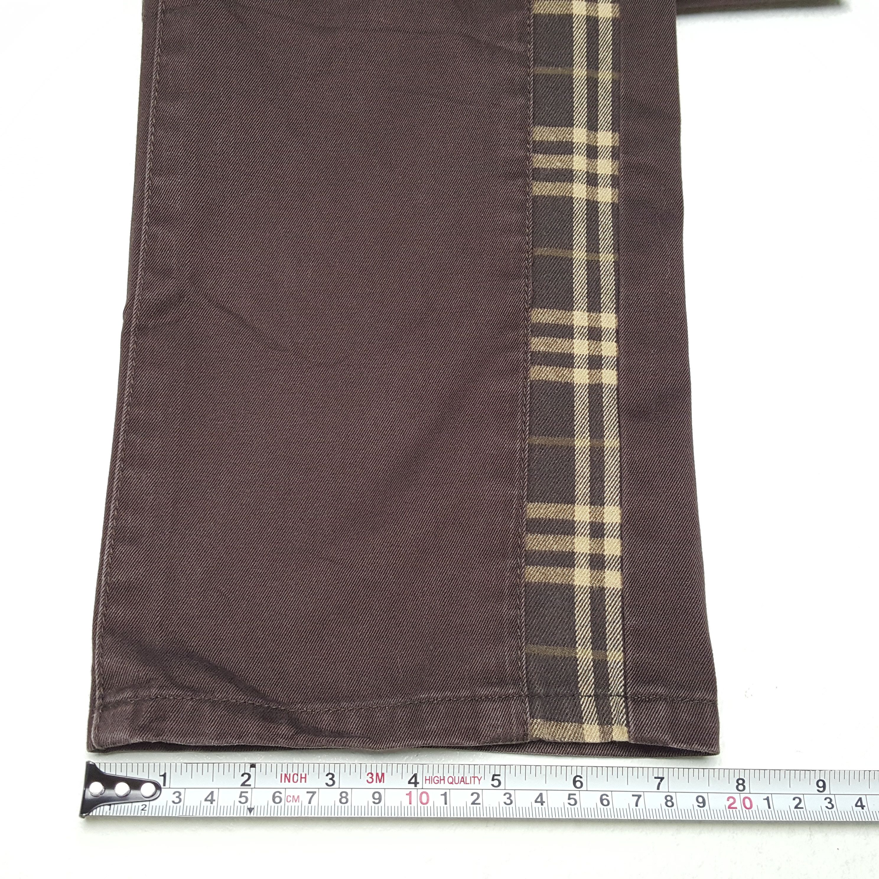 Burberry × Vintage Vintage BURBERRY LONDON BLUE LABEL Nova Check Trousers Pants Size US 32 / EU 48 - 11 Thumbnail