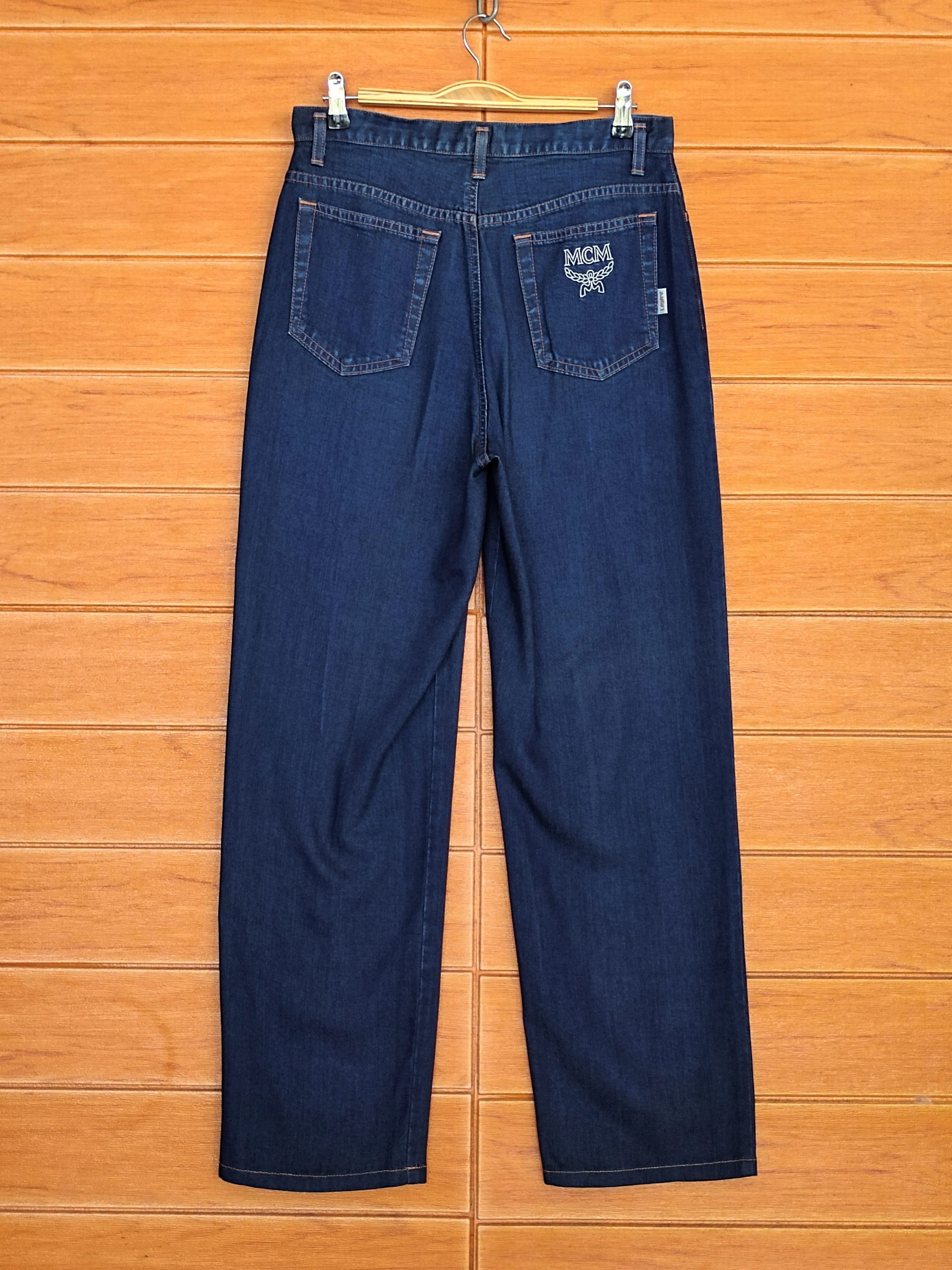 MCM Vintage MCM Legere Embroidered Logo Pocket Baggy Pants Size US 30 / EU 46 - 3 Thumbnail