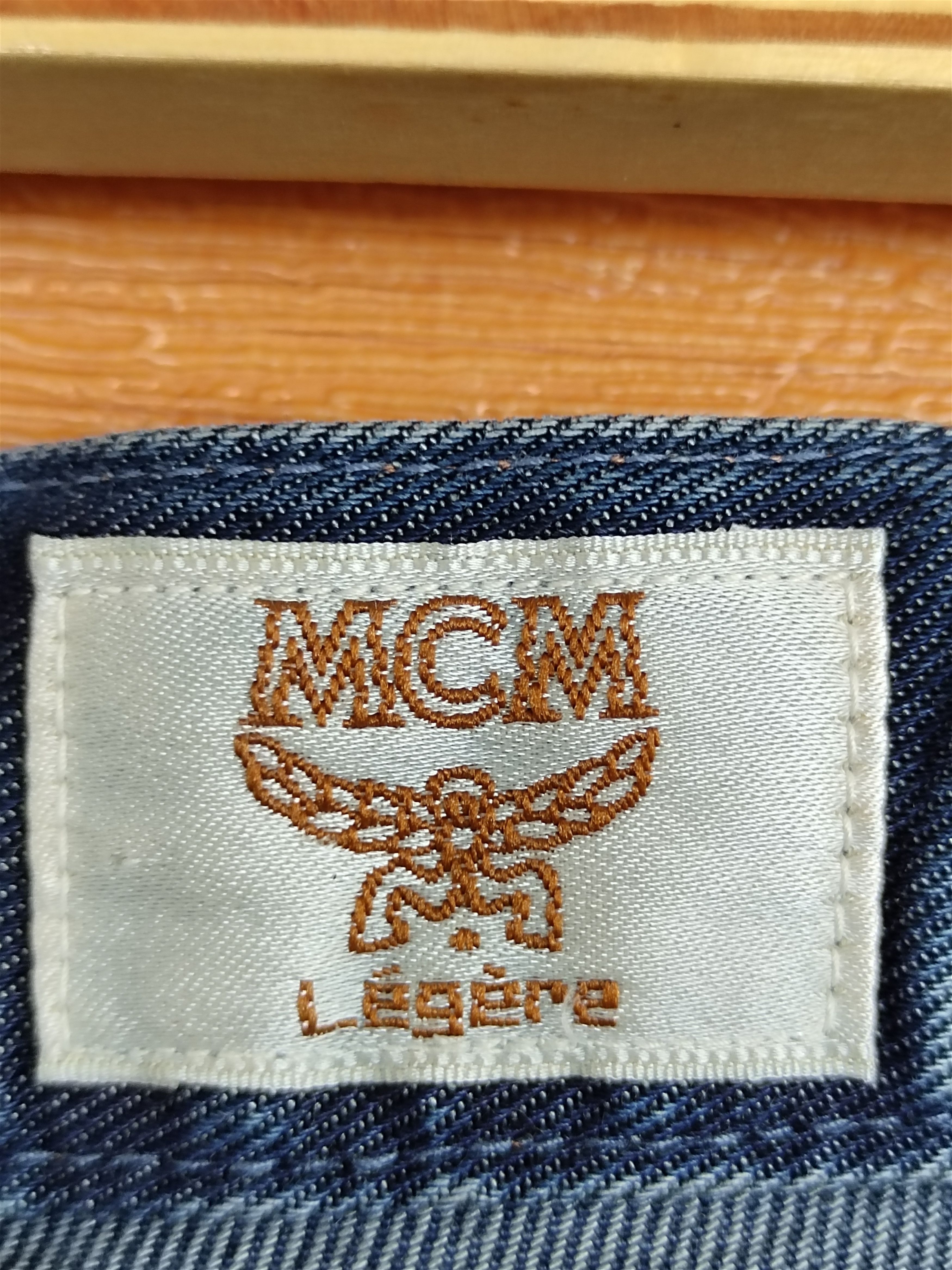 MCM Vintage MCM Legere Embroidered Logo Pocket Baggy Pants Size US 30 / EU 46 - 17 Thumbnail