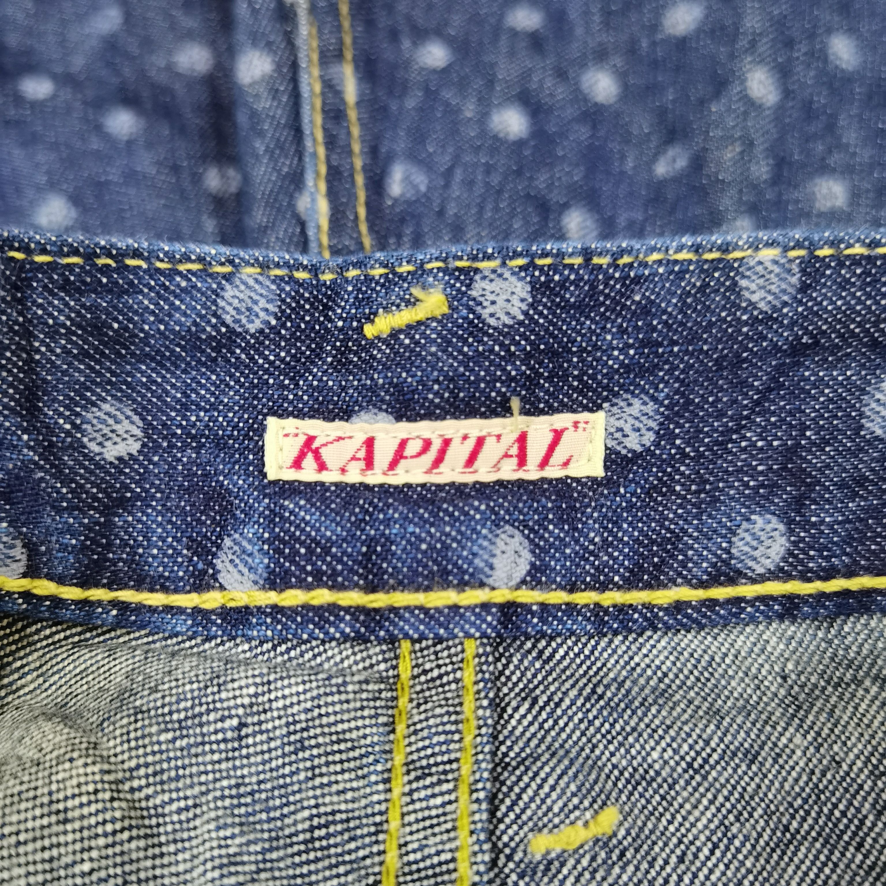 Kapital × Kapital Kountry Grailed🔥kapital Polkadot Buckelback Jeans Size US 30 / EU 46 - 5 Thumbnail