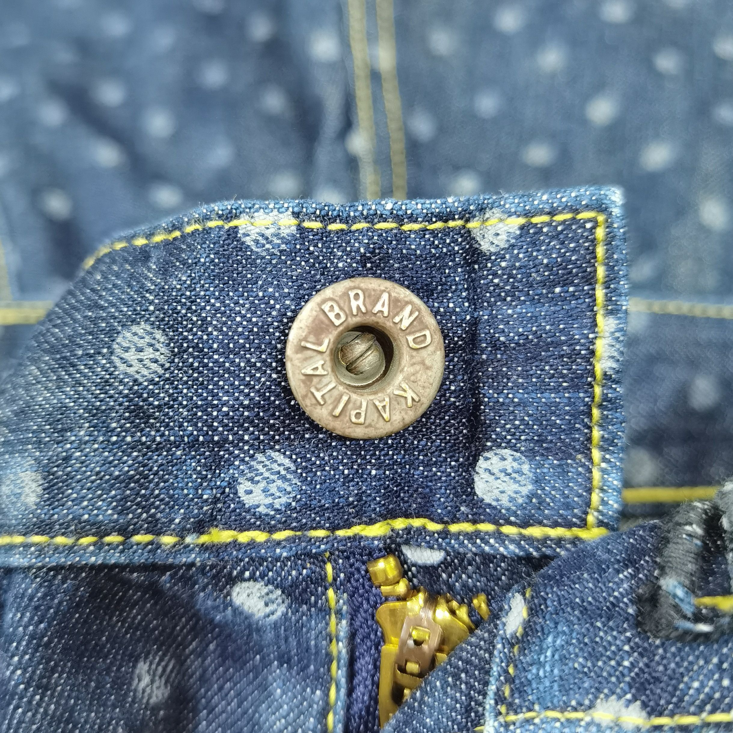 Kapital × Kapital Kountry Grailed🔥kapital Polkadot Buckelback Jeans Size US 30 / EU 46 - 6 Thumbnail
