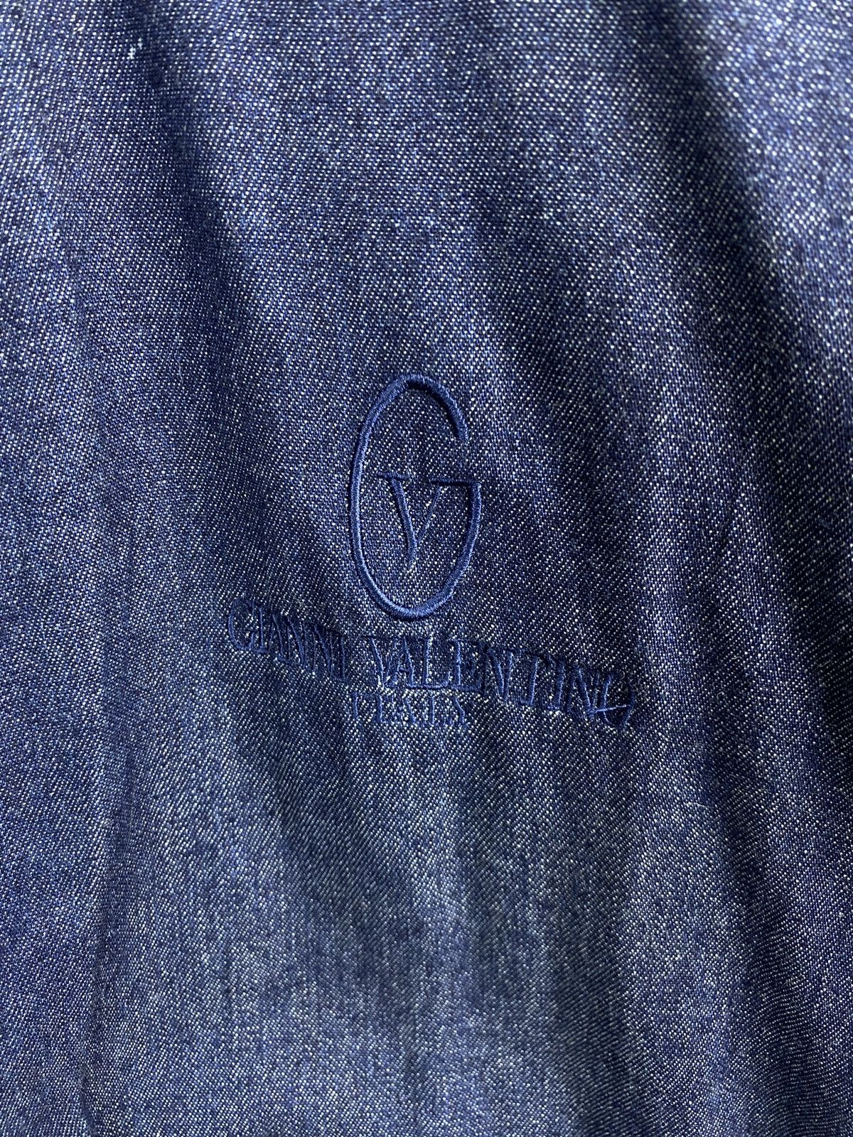 Gianni Valentino × Valentino × Vintage Vintage Gianni Valentino Kimono Jacket Jeans Design Size US XL / EU 56 / 4 - 6 Thumbnail