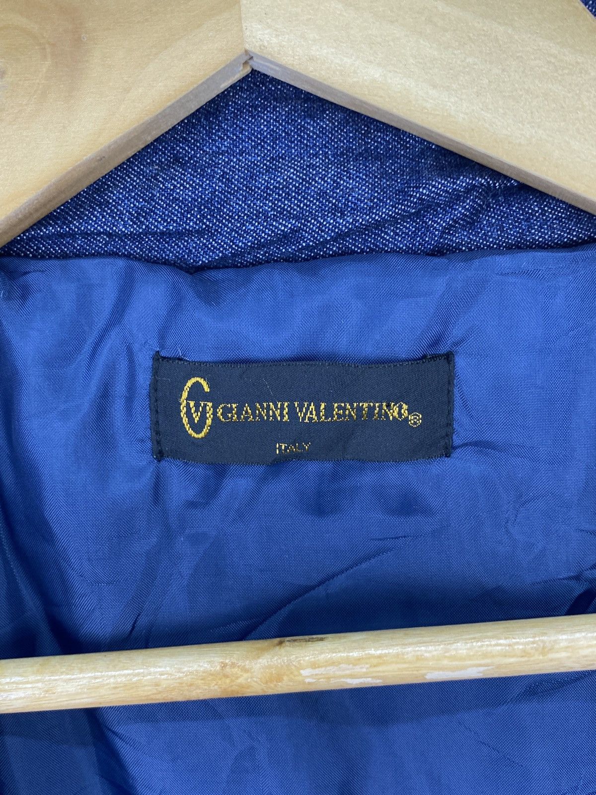 Gianni Valentino × Valentino × Vintage Vintage Gianni Valentino Kimono Jacket Jeans Design Size US XL / EU 56 / 4 - 4 Thumbnail