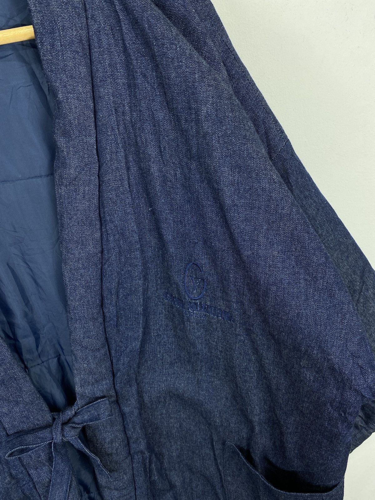 Gianni Valentino × Valentino × Vintage Vintage Gianni Valentino Kimono Jacket Jeans Design Size US XL / EU 56 / 4 - 5 Thumbnail
