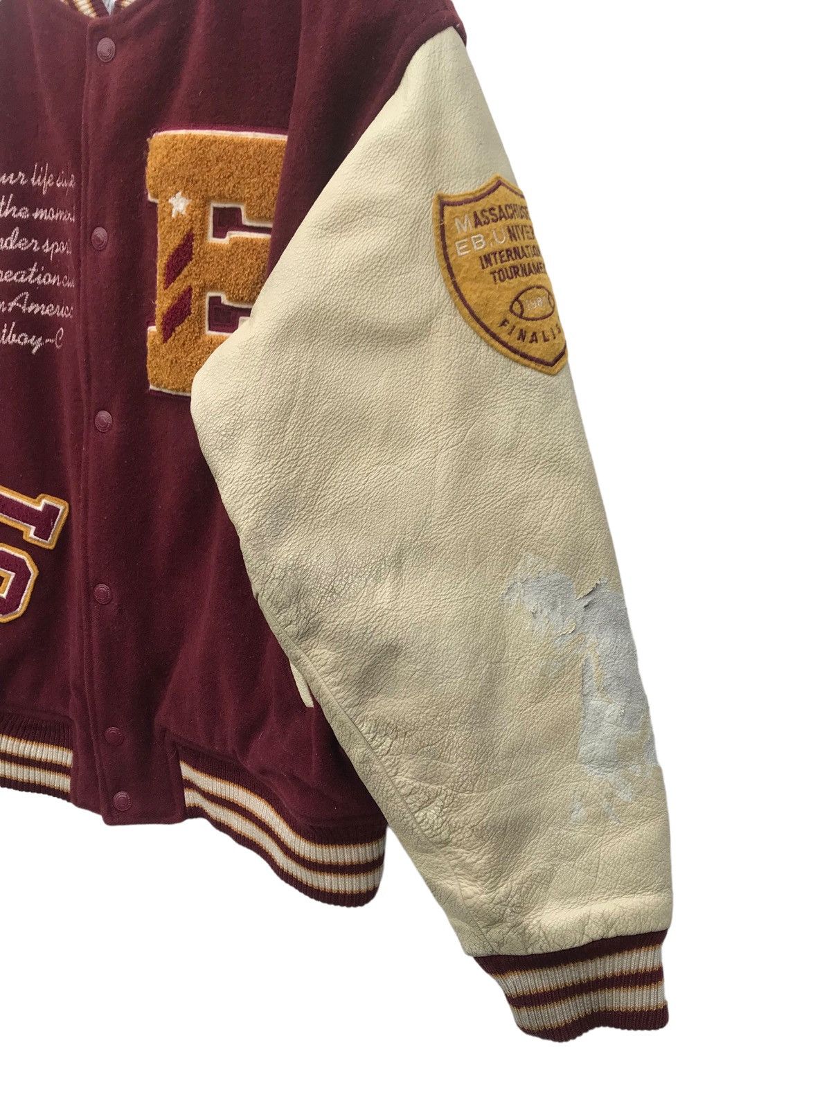 Vintage Vintage East Boy Varsity Jacket Streetwear Fashion Jacket Size US L / EU 52-54 / 3 - 6 Thumbnail