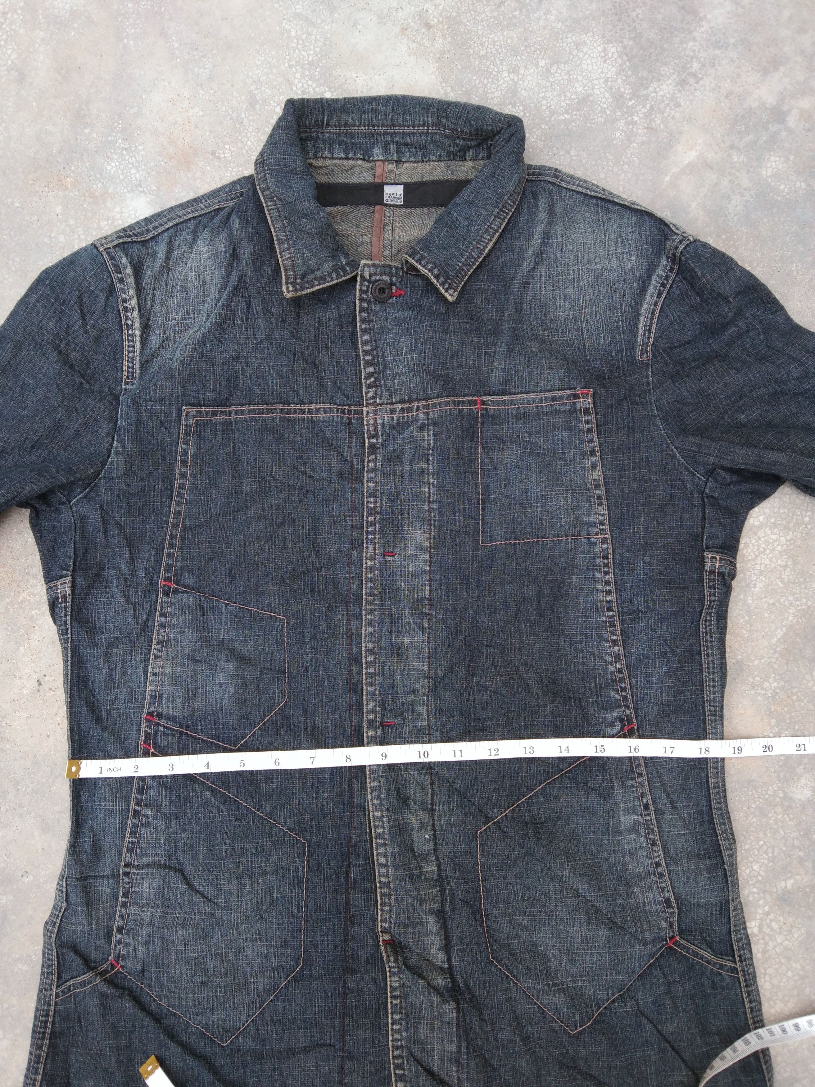 Marithe + Francois Girbaud × Vintage 90s Vintage Marithe Francois Girbaud Denim Jacket Size US M / EU 48-50 / 2 - 5 Thumbnail