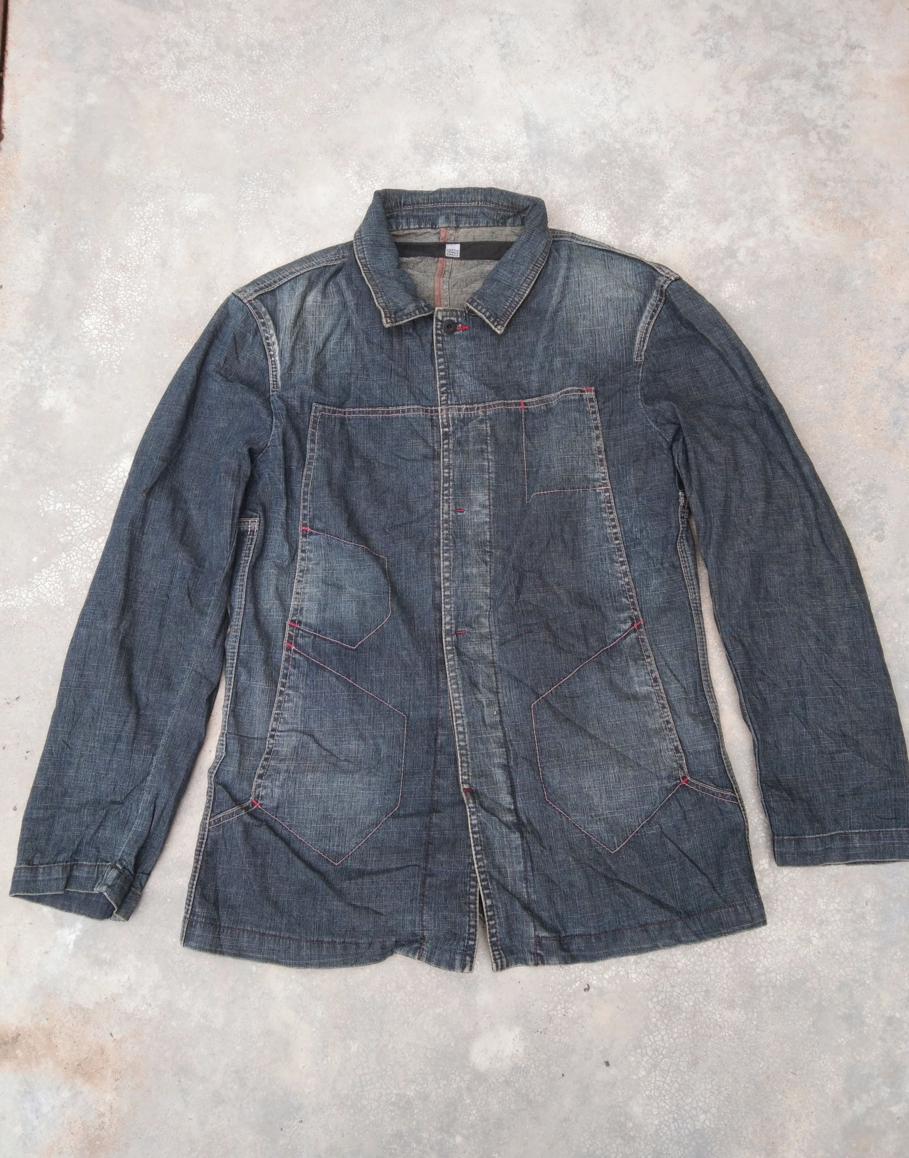 Marithe + Francois Girbaud × Vintage 90s Vintage Marithe Francois Girbaud Denim Jacket Size US M / EU 48-50 / 2 - 1 Thumbnail