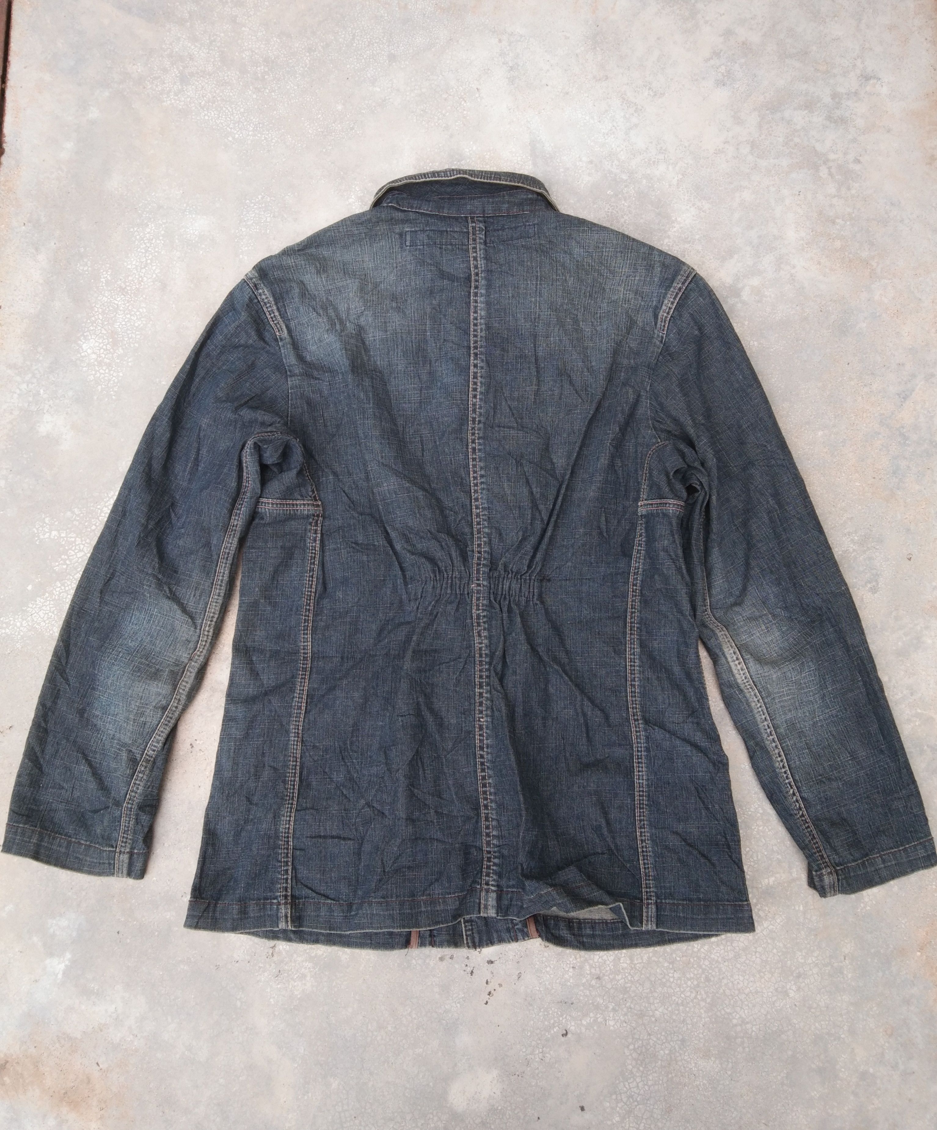 Marithe + Francois Girbaud × Vintage 90s Vintage Marithe Francois Girbaud Denim Jacket Size US M / EU 48-50 / 2 - 2 Thumbnail
