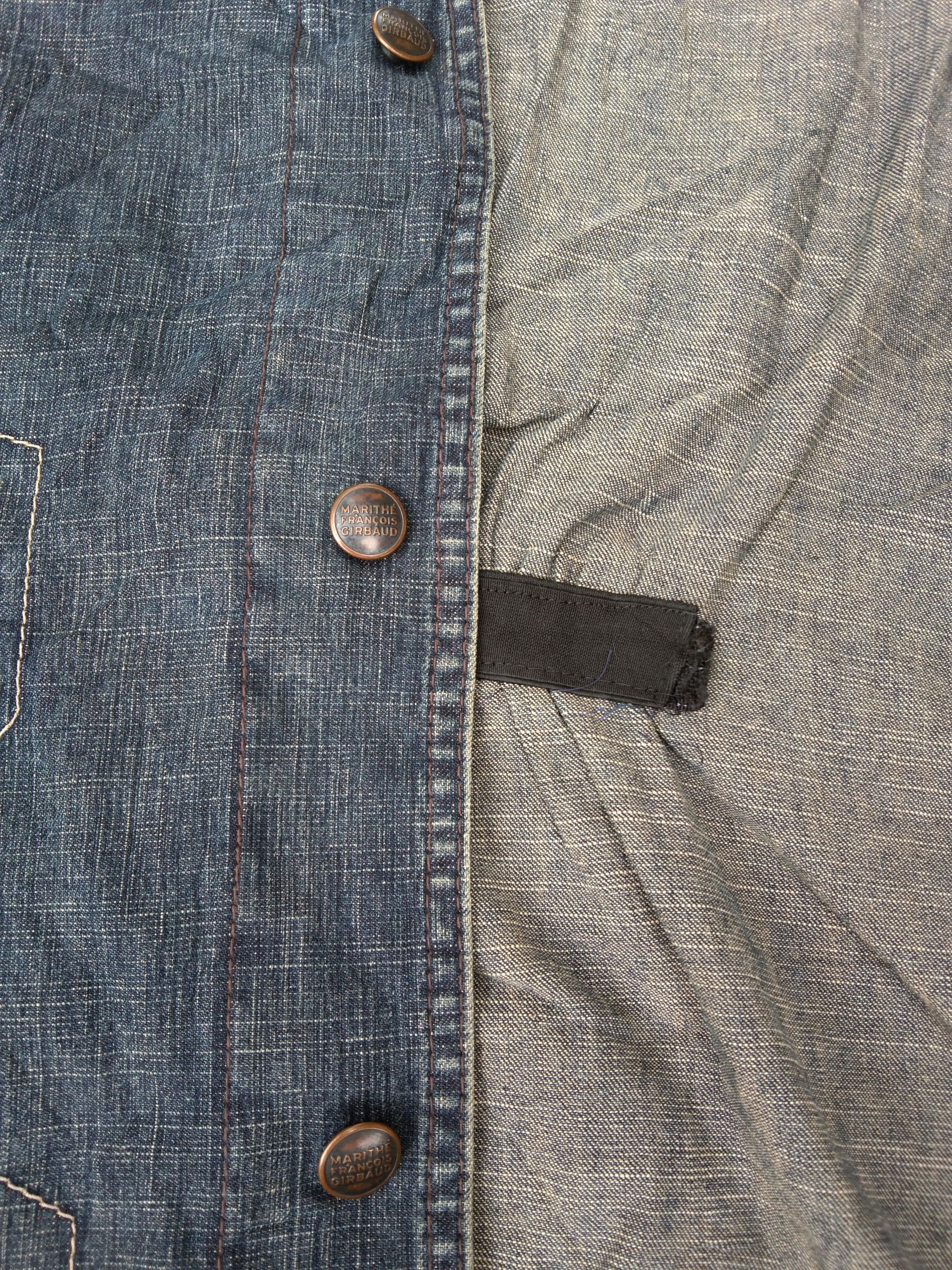 Marithe + Francois Girbaud × Vintage 90s Vintage Marithe Francois Girbaud Denim Jacket Size US M / EU 48-50 / 2 - 12 Thumbnail