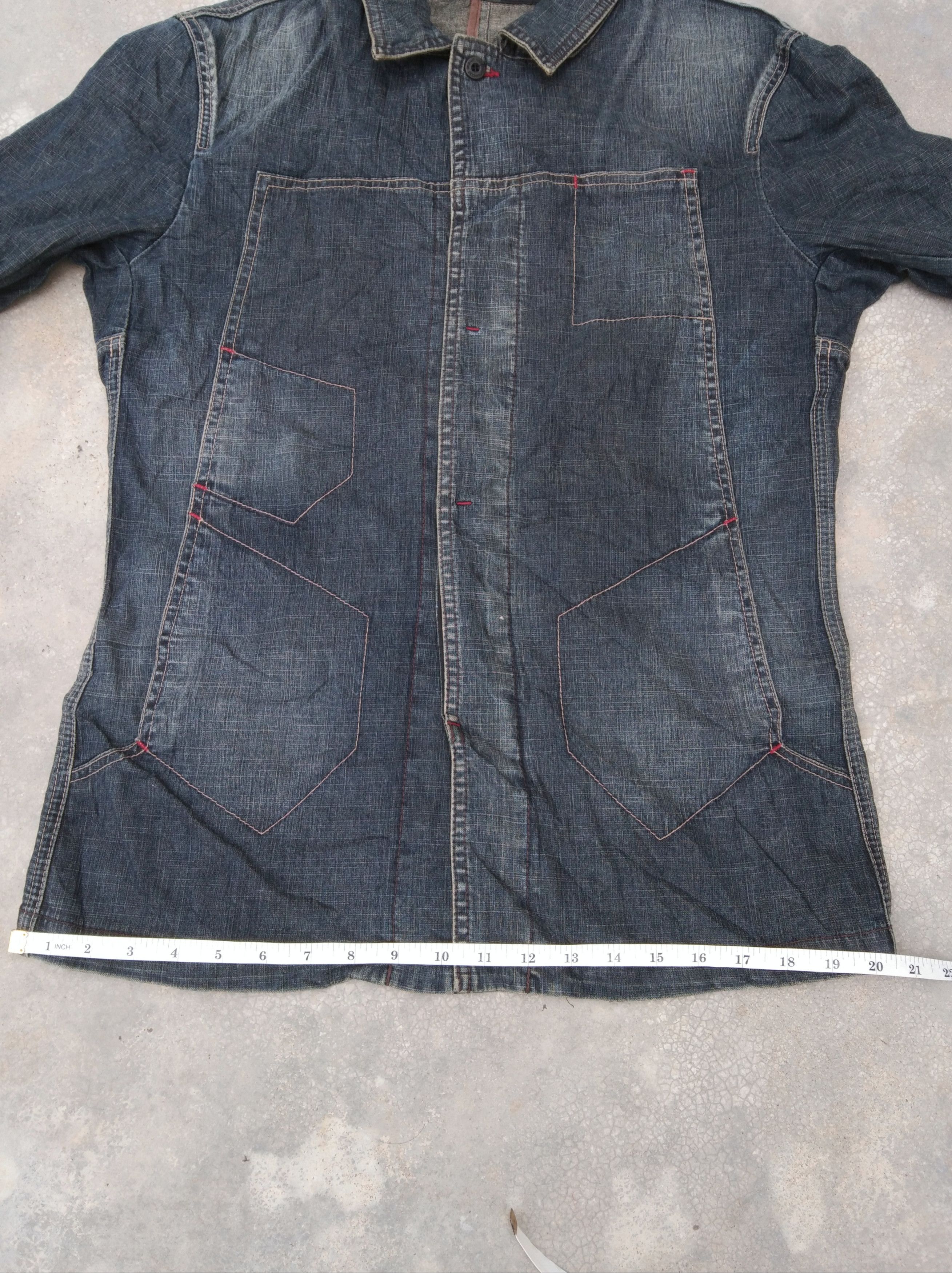 Marithe + Francois Girbaud × Vintage 90s Vintage Marithe Francois Girbaud Denim Jacket Size US M / EU 48-50 / 2 - 6 Thumbnail