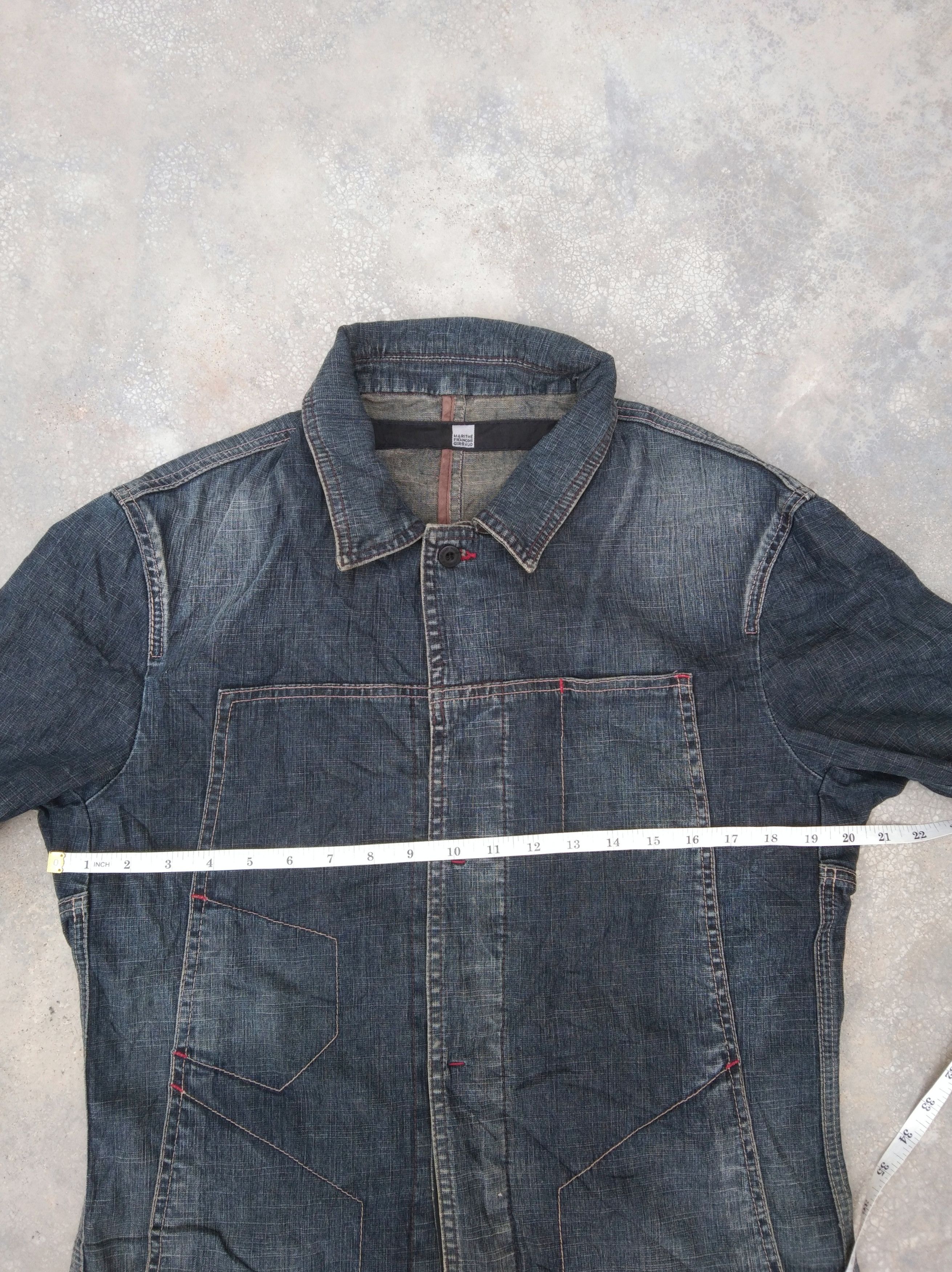 Marithe + Francois Girbaud × Vintage 90s Vintage Marithe Francois Girbaud Denim Jacket Size US M / EU 48-50 / 2 - 4 Thumbnail