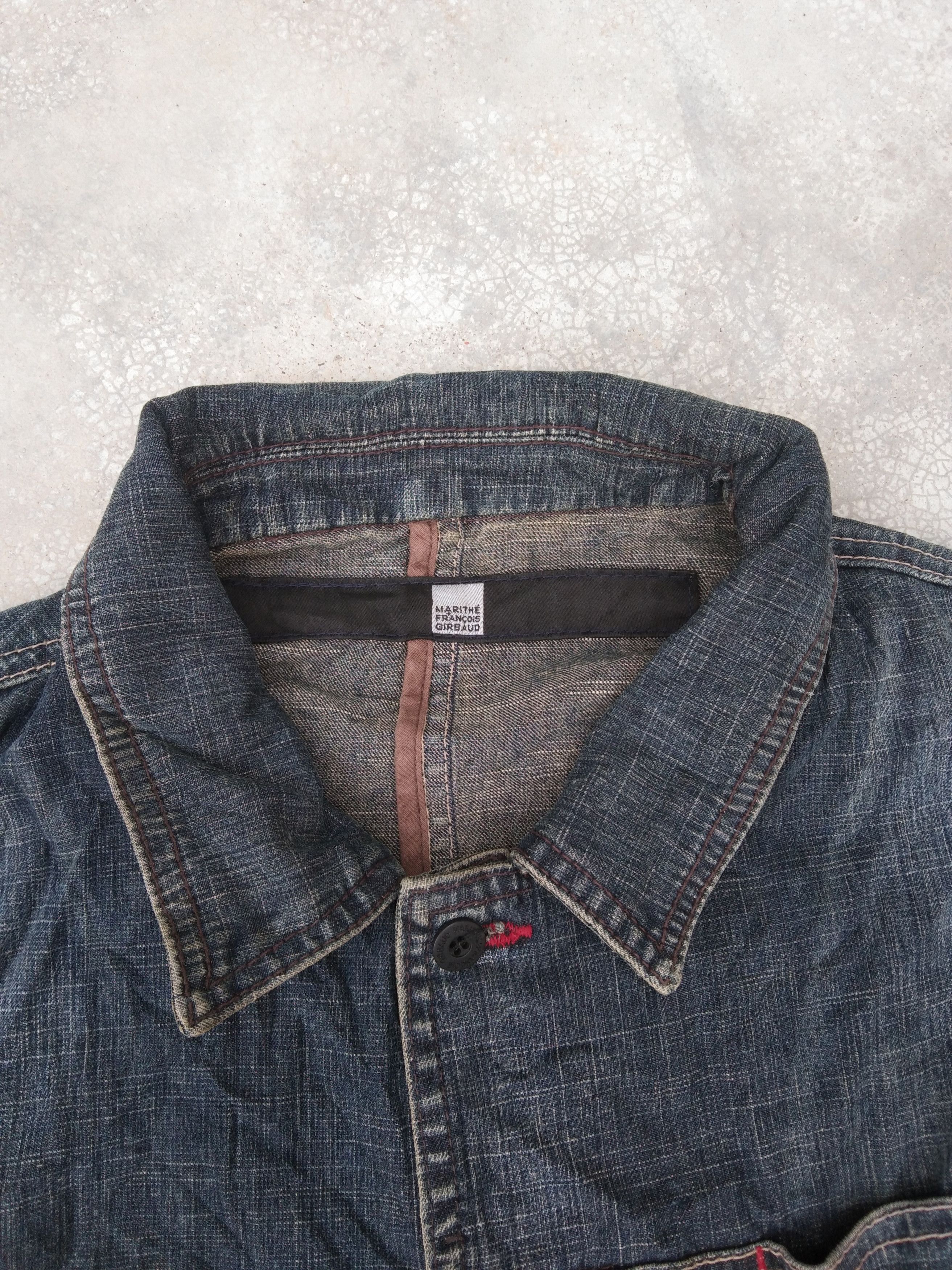 Marithe + Francois Girbaud × Vintage 90s Vintage Marithe Francois Girbaud Denim Jacket Size US M / EU 48-50 / 2 - 10 Thumbnail