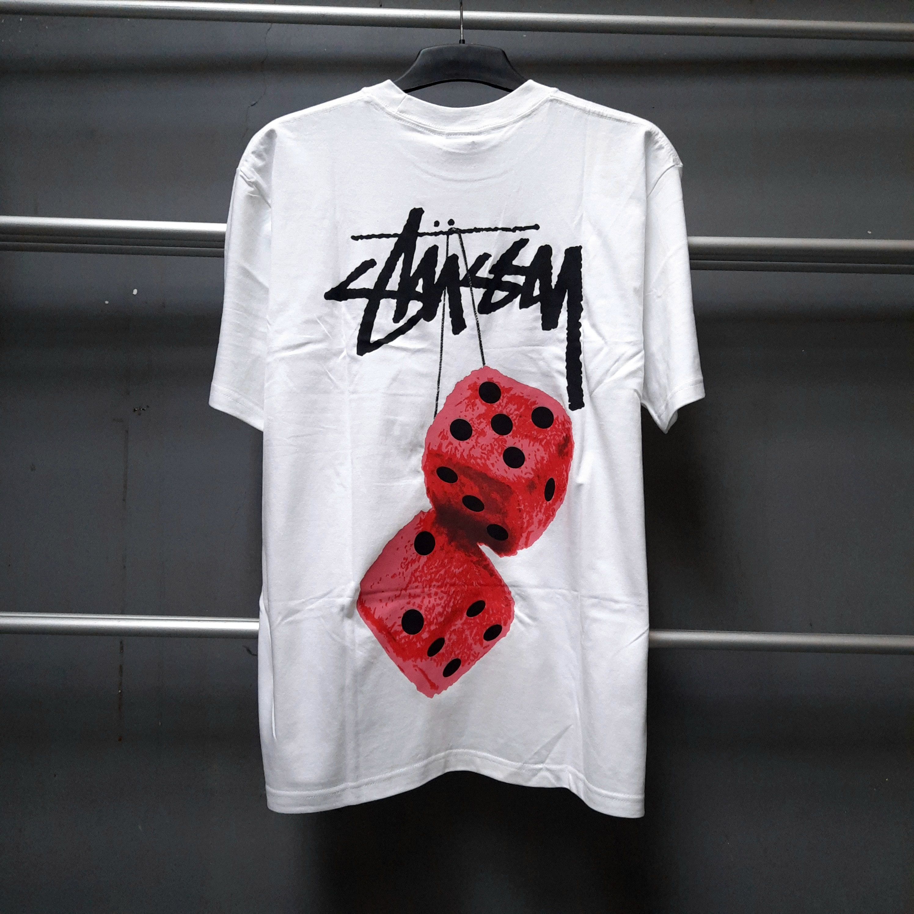 Stussy Stussy Red Dice Tshirt Size US L / EU 52-54 / 3 - 1 Thumbnail