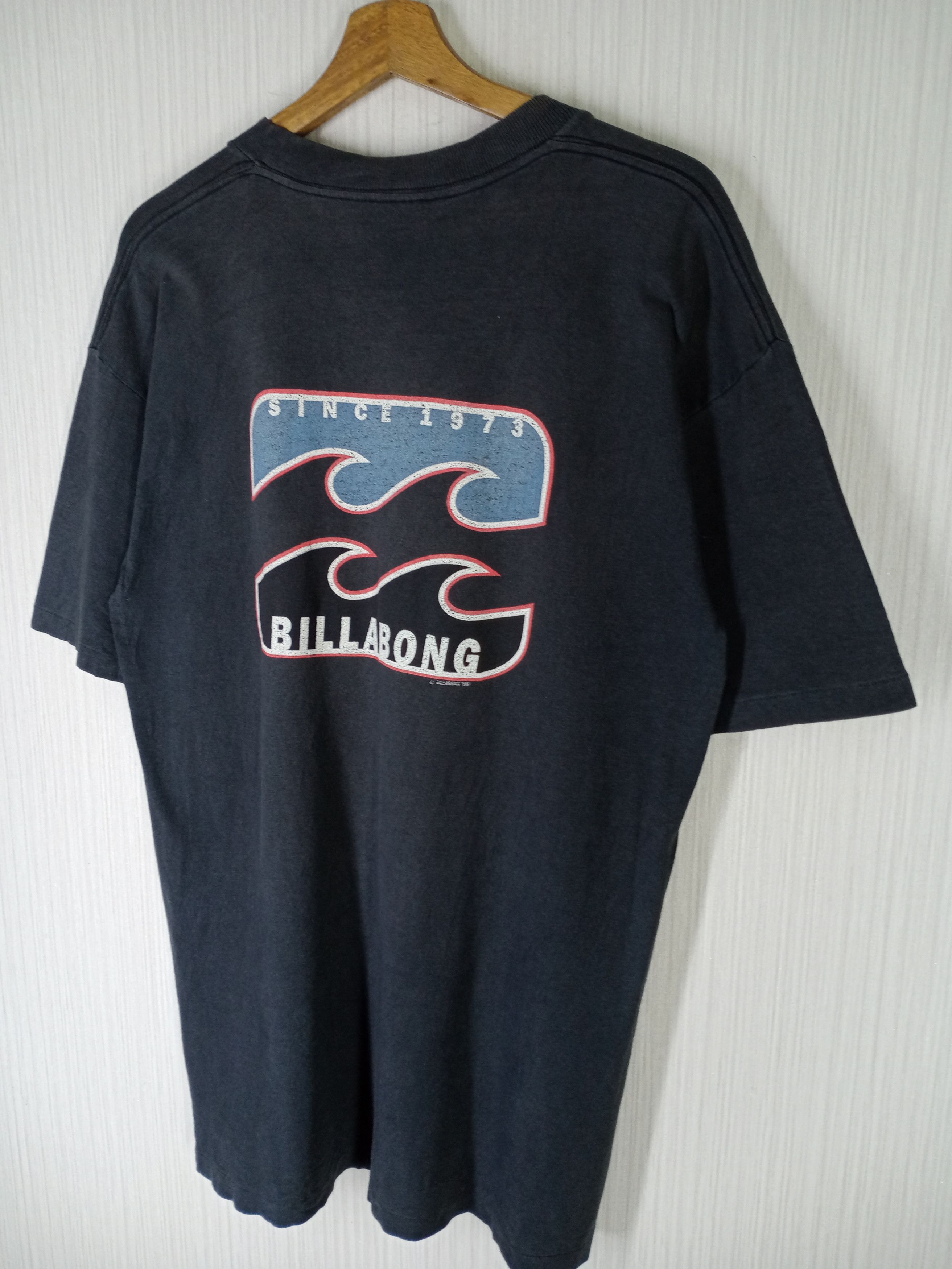 Billabong Rare Vintage 80s Billabong Big Logo Made in Usa Tshirt Size US M / EU 48-50 / 2 - 4 Thumbnail