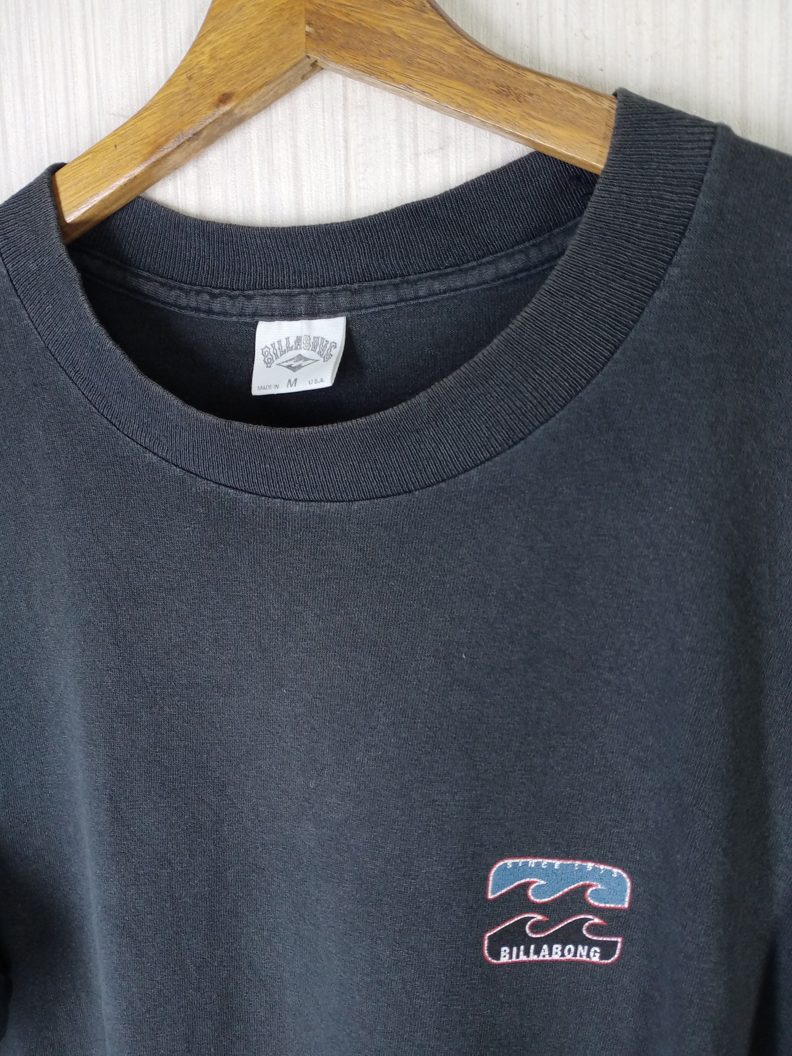 Billabong Rare Vintage 80s Billabong Big Logo Made in Usa Tshirt Size US M / EU 48-50 / 2 - 8 Thumbnail