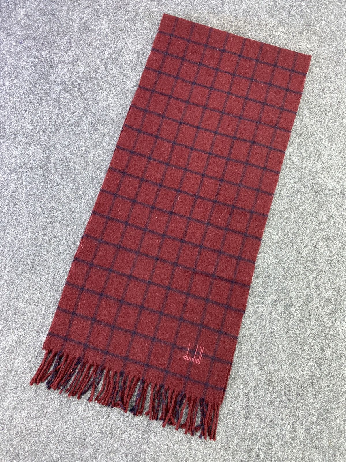 Other DUNHILL PURE CASHMERE Scarf/Muffler/Neckwear -T187 Size ONE SIZE - 2 Thumbnail