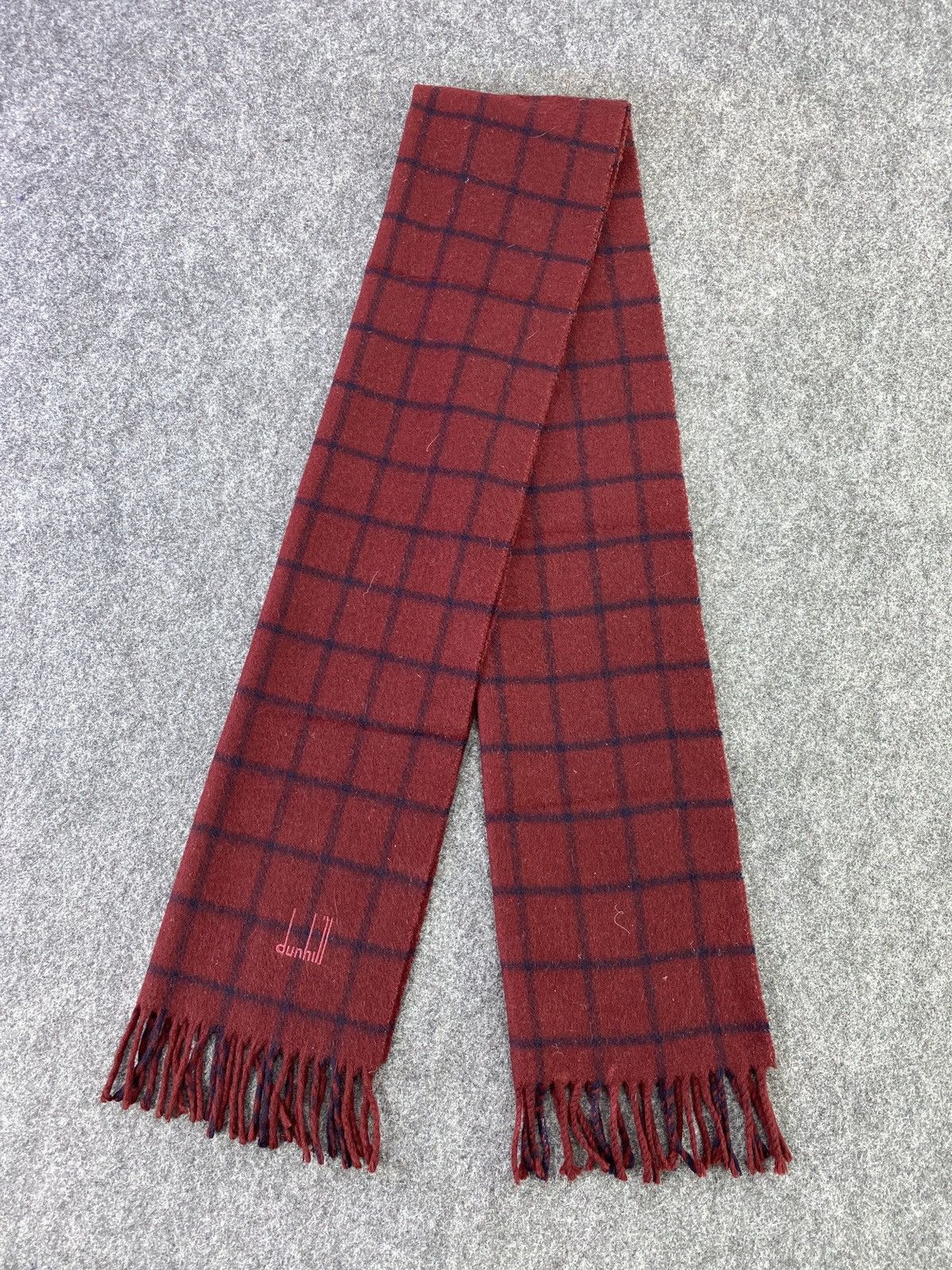 Other DUNHILL PURE CASHMERE Scarf/Muffler/Neckwear -T187 Size ONE SIZE - 3 Thumbnail