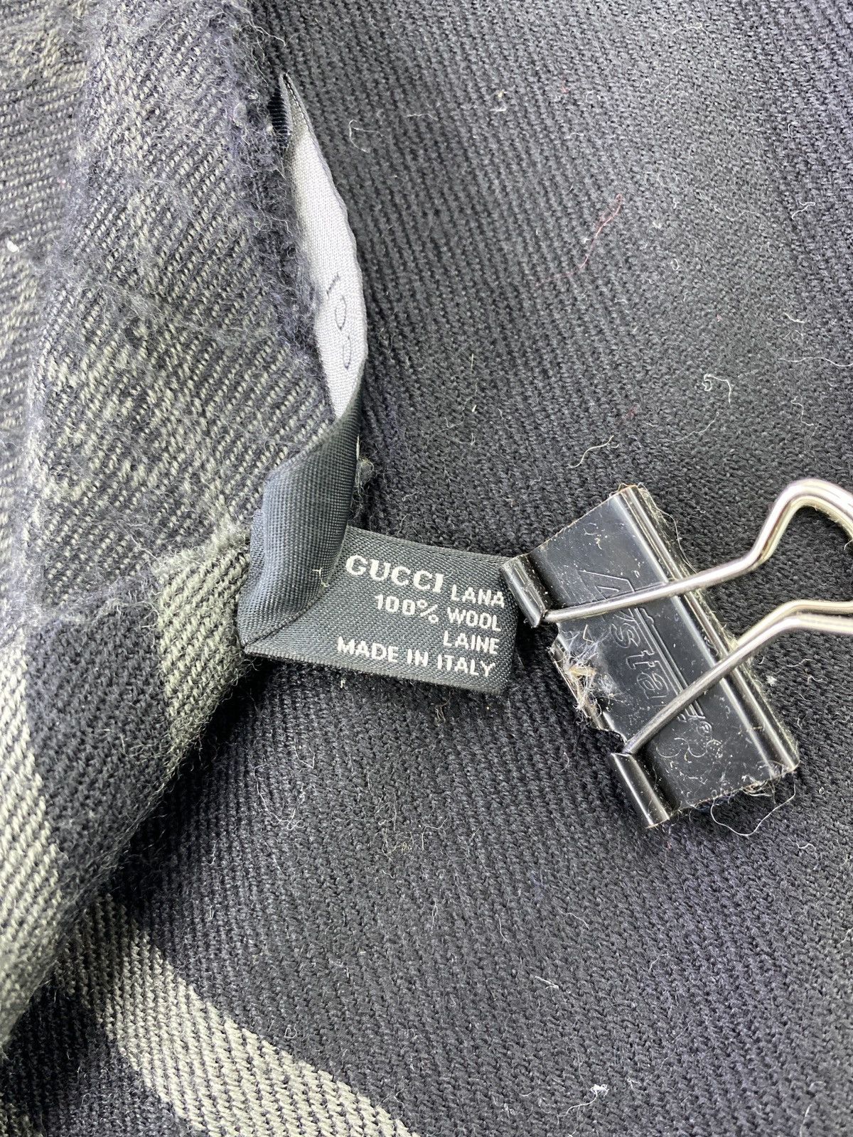 Gucci Gucci Wool Scarf/Muffler/neckwear -T188 Size ONE SIZE - 12 Thumbnail