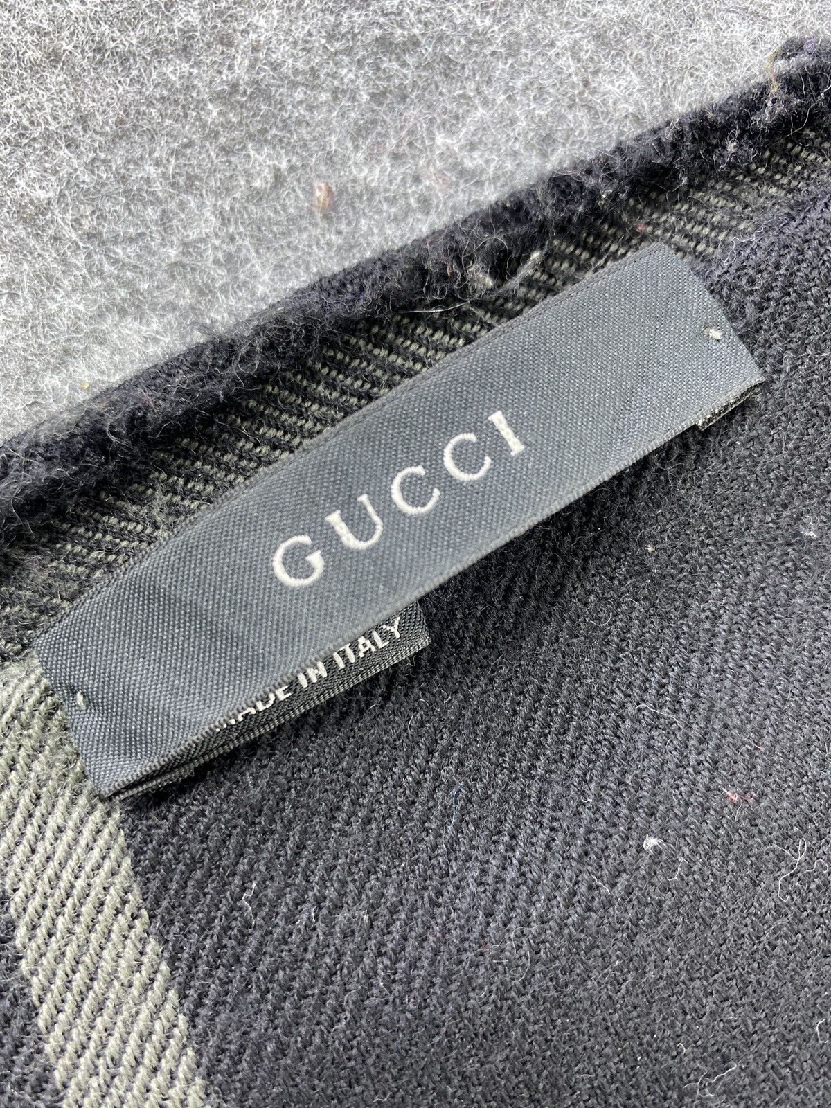 Gucci Gucci Wool Scarf/Muffler/neckwear -T188 Size ONE SIZE - 10 Thumbnail