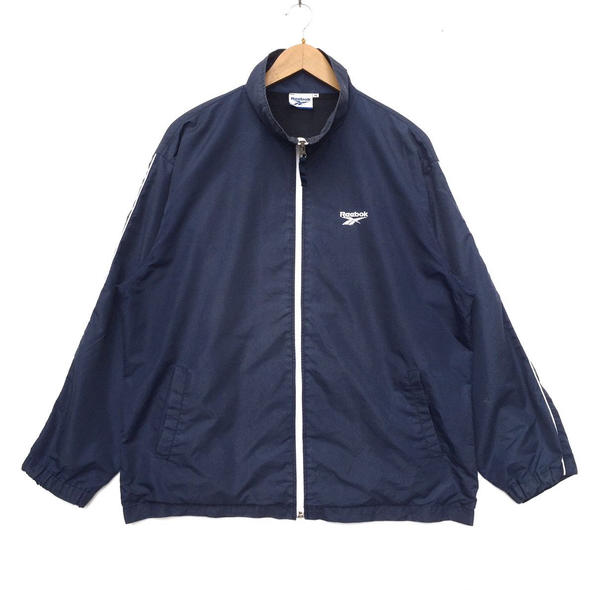 Reebok Vintage 90s Reebok Embroidered Small Logo Jacket | Dope Hype Size US M / EU 48-50 / 2 - 1 Thumbnail