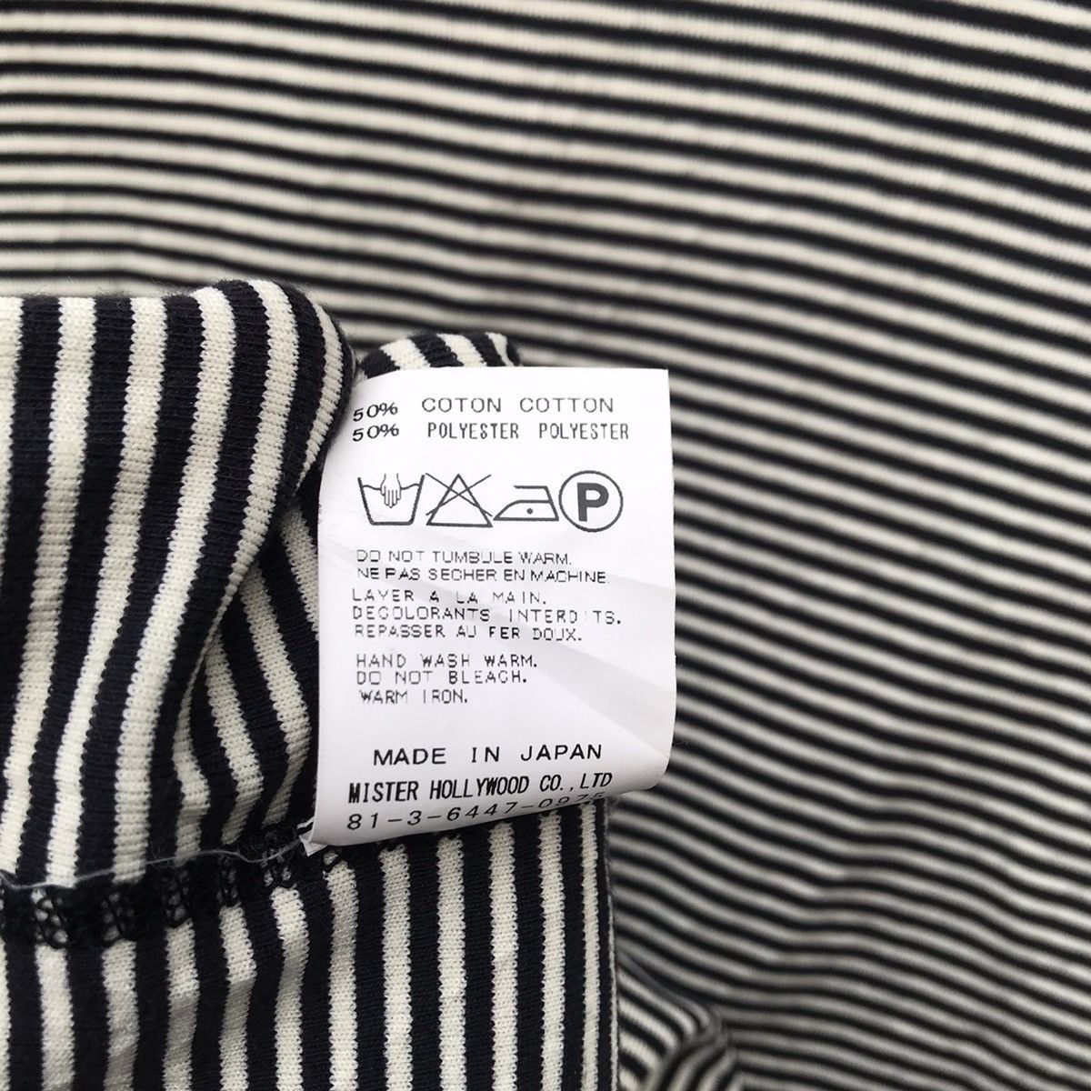 N.Hoolywood N Hoolywood Japan Shirt Mister Hollywood Stripe Grunge Shirt Size US S / EU 44-46 / 1 - 7 Thumbnail