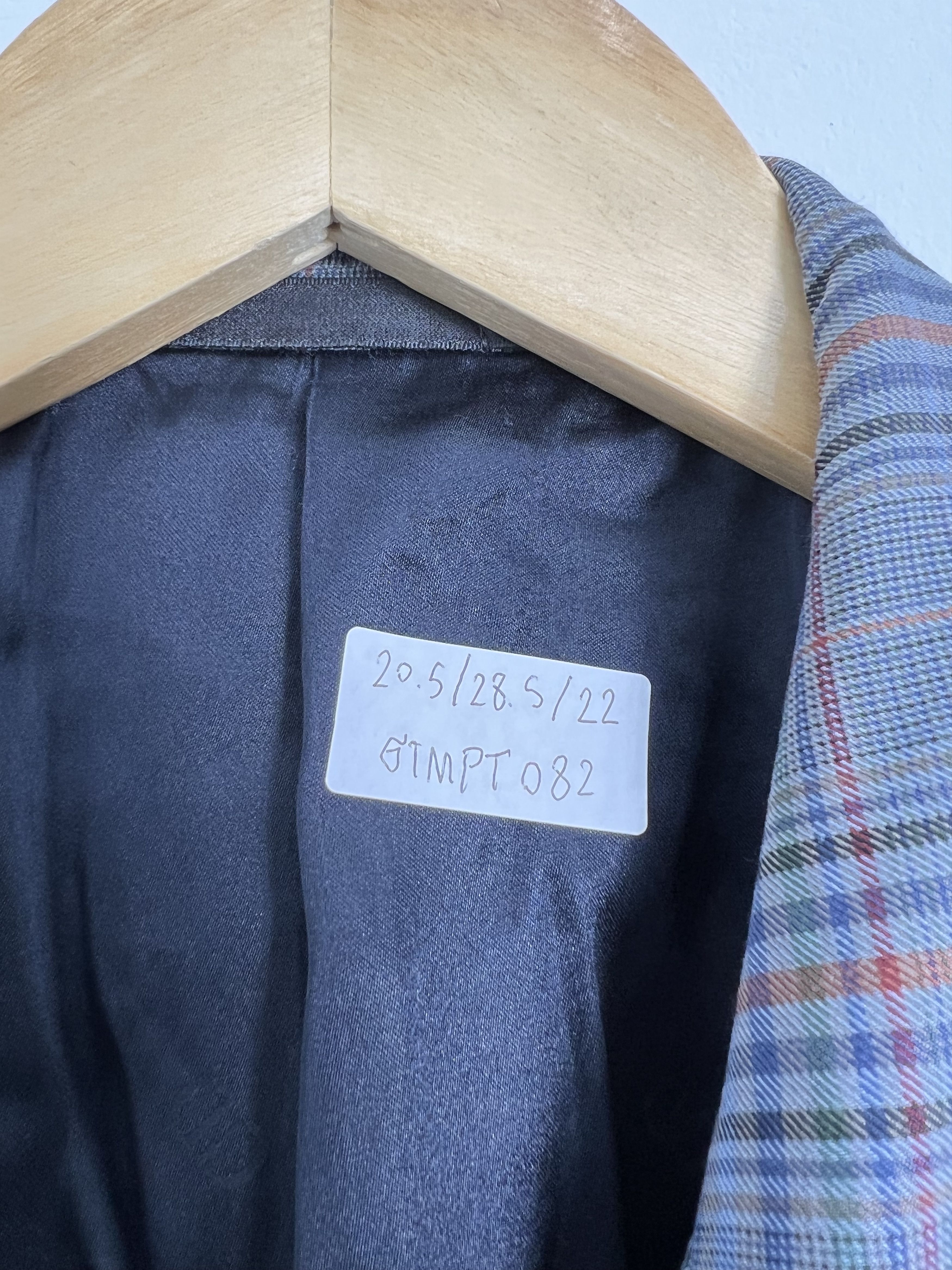 Christian Dior Monsieur Vintage Christian Dior Monsieur check pattern GTMPT082 Size 40L - 4 Thumbnail