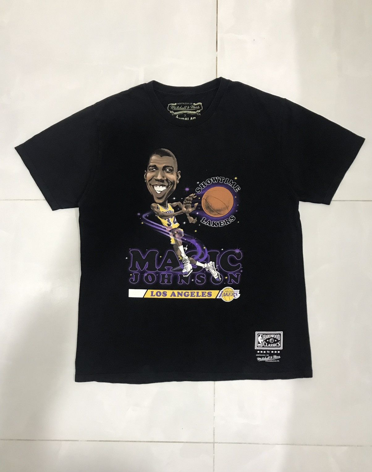 NBA MAGIC JOHNSON T SHIRT Size US L / EU 52-54 / 3 - 1 Thumbnail