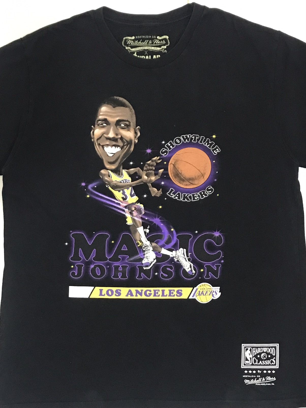 NBA MAGIC JOHNSON T SHIRT Size US L / EU 52-54 / 3 - 2 Thumbnail