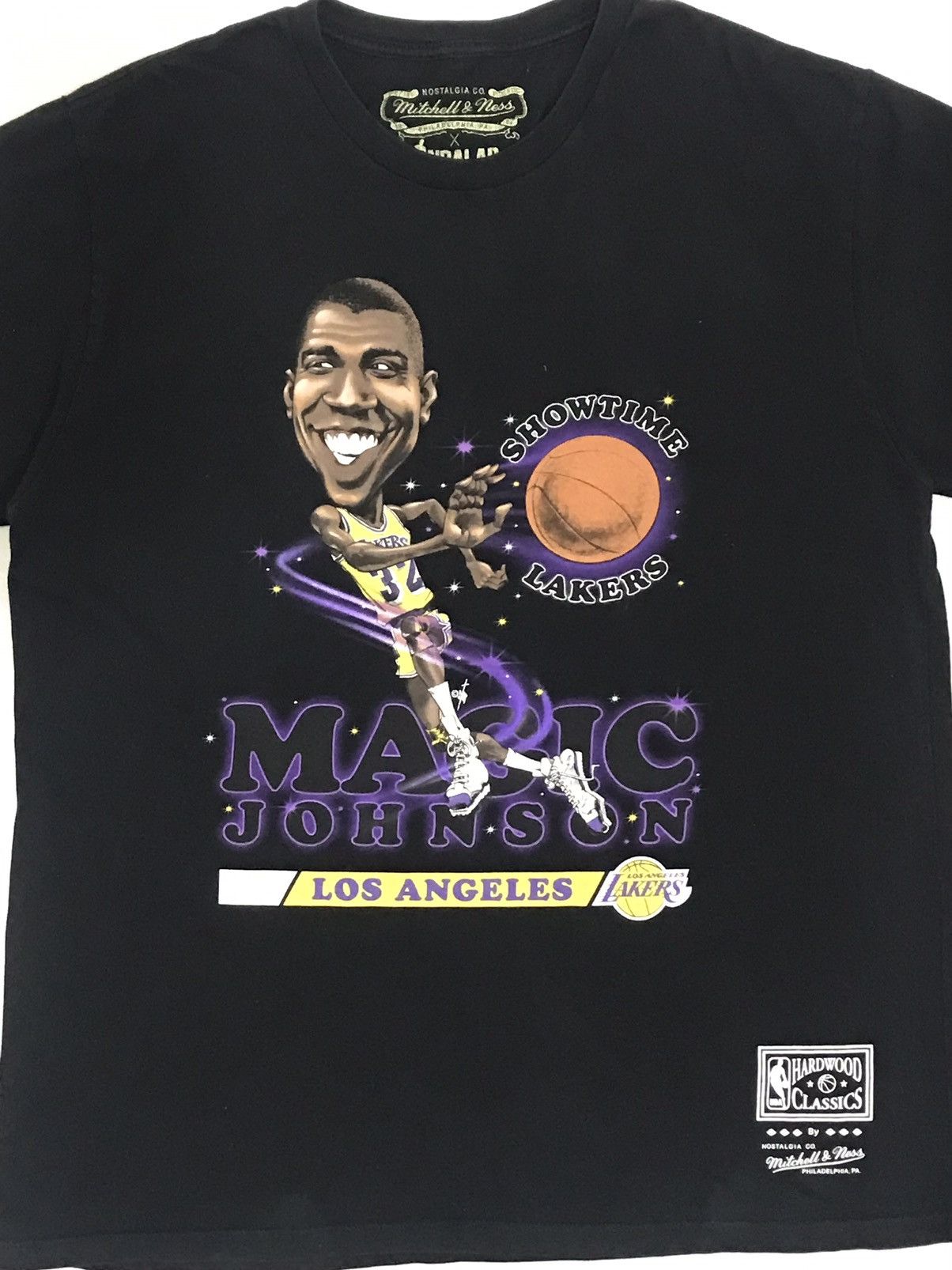 NBA MAGIC JOHNSON T SHIRT Size US L / EU 52-54 / 3 - 3 Thumbnail