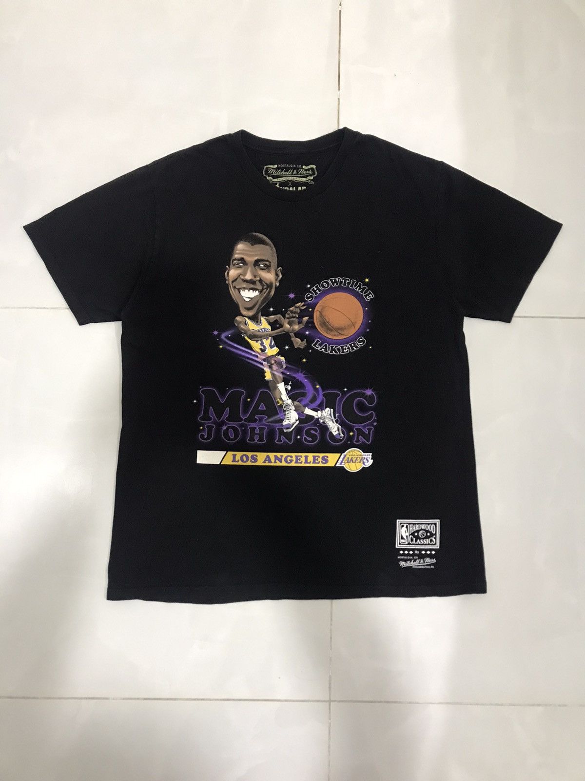 NBA MAGIC JOHNSON T SHIRT Size US L / EU 52-54 / 3 - 4 Thumbnail