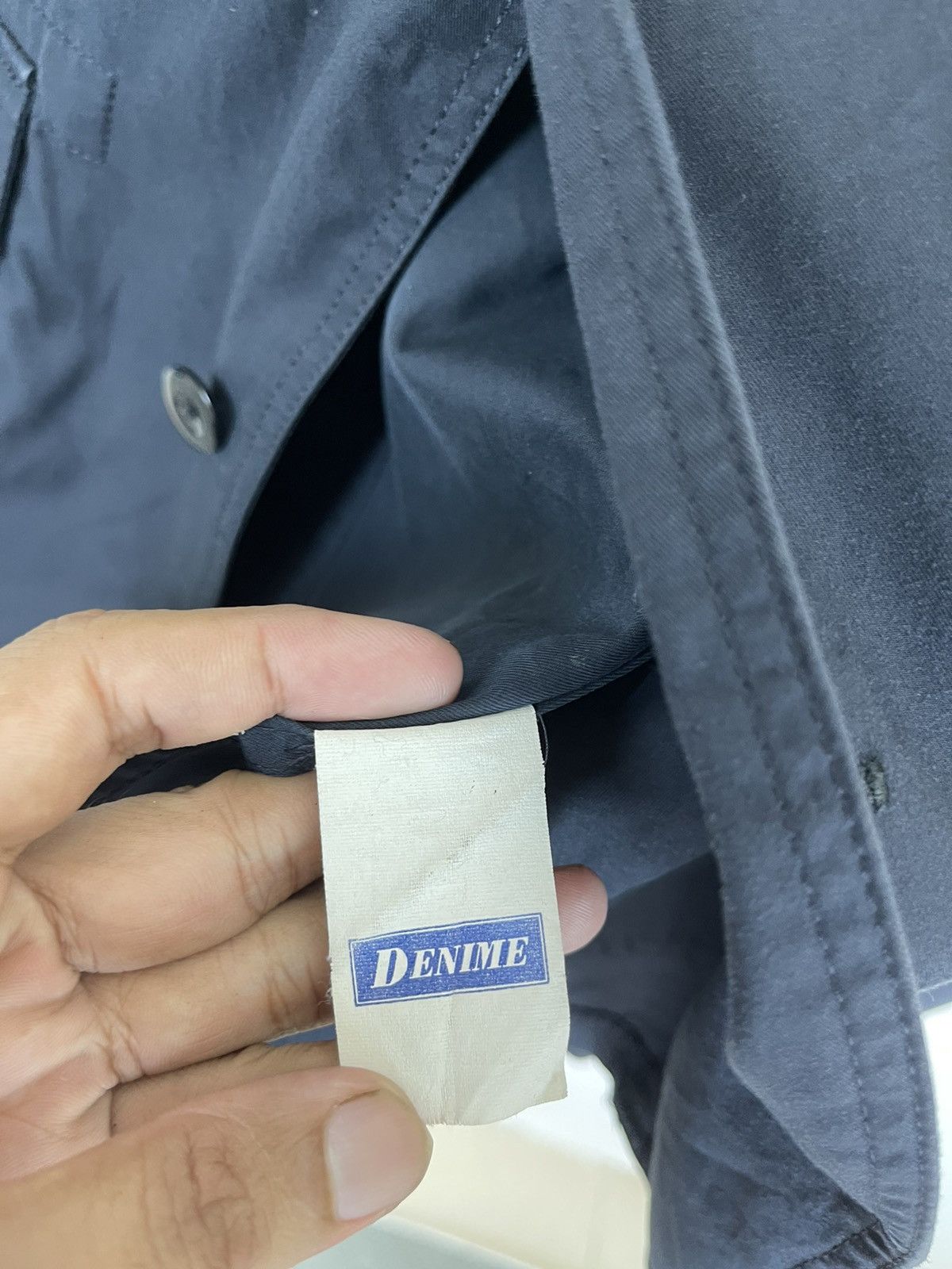 Denime × Japanese Brand Vintage DENIME Japan Cotton Jacket Streetwear Size US M / EU 48-50 / 2 - 4 Thumbnail