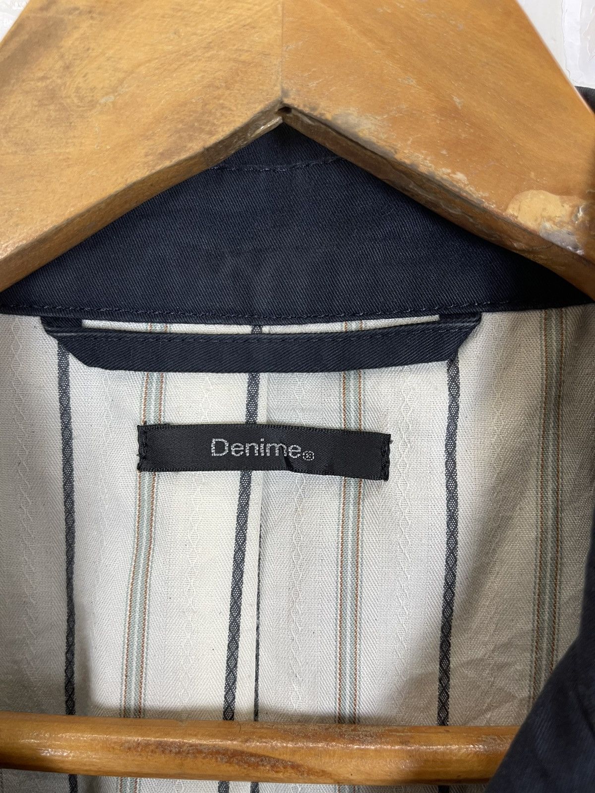 Denime × Japanese Brand Vintage DENIME Japan Cotton Jacket Streetwear Size US M / EU 48-50 / 2 - 3 Thumbnail