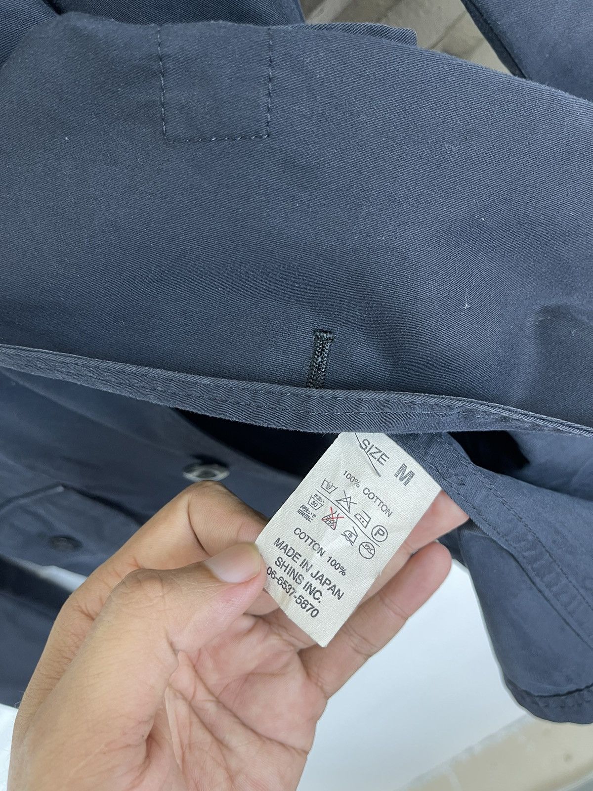 Denime × Japanese Brand Vintage DENIME Japan Cotton Jacket Streetwear Size US M / EU 48-50 / 2 - 5 Thumbnail