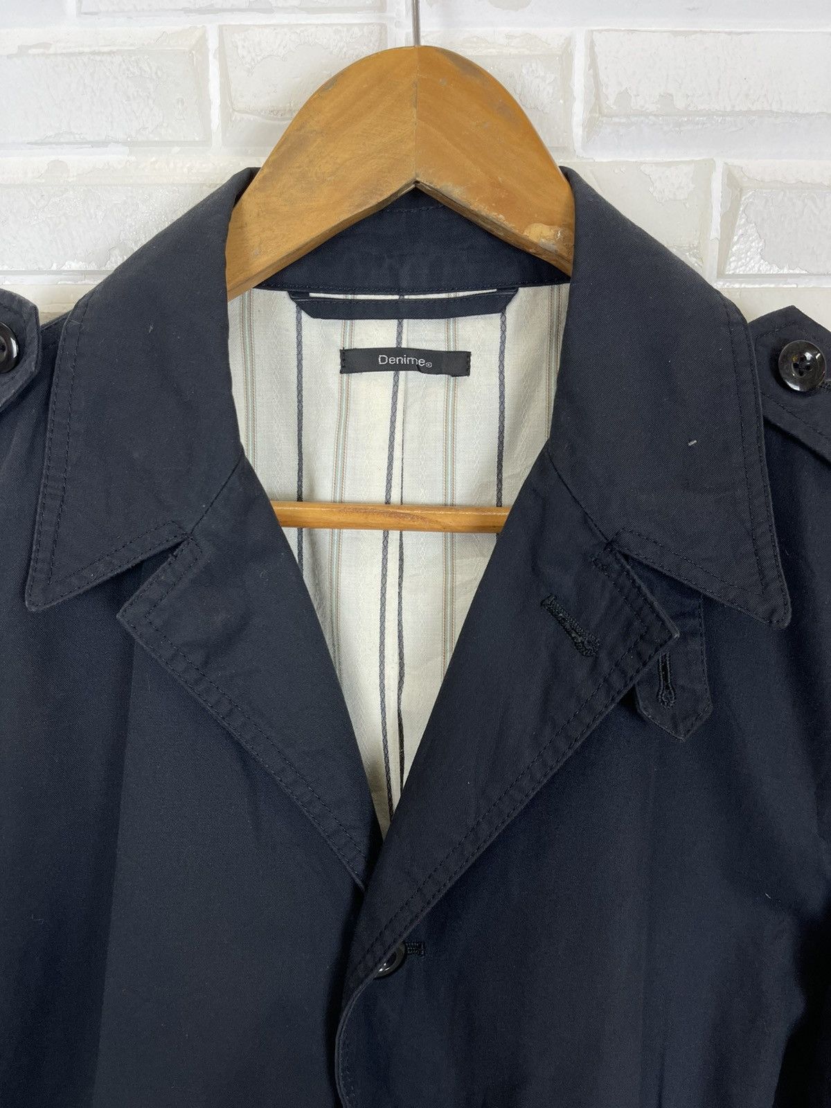Denime × Japanese Brand Vintage DENIME Japan Cotton Jacket Streetwear Size US M / EU 48-50 / 2 - 2 Thumbnail