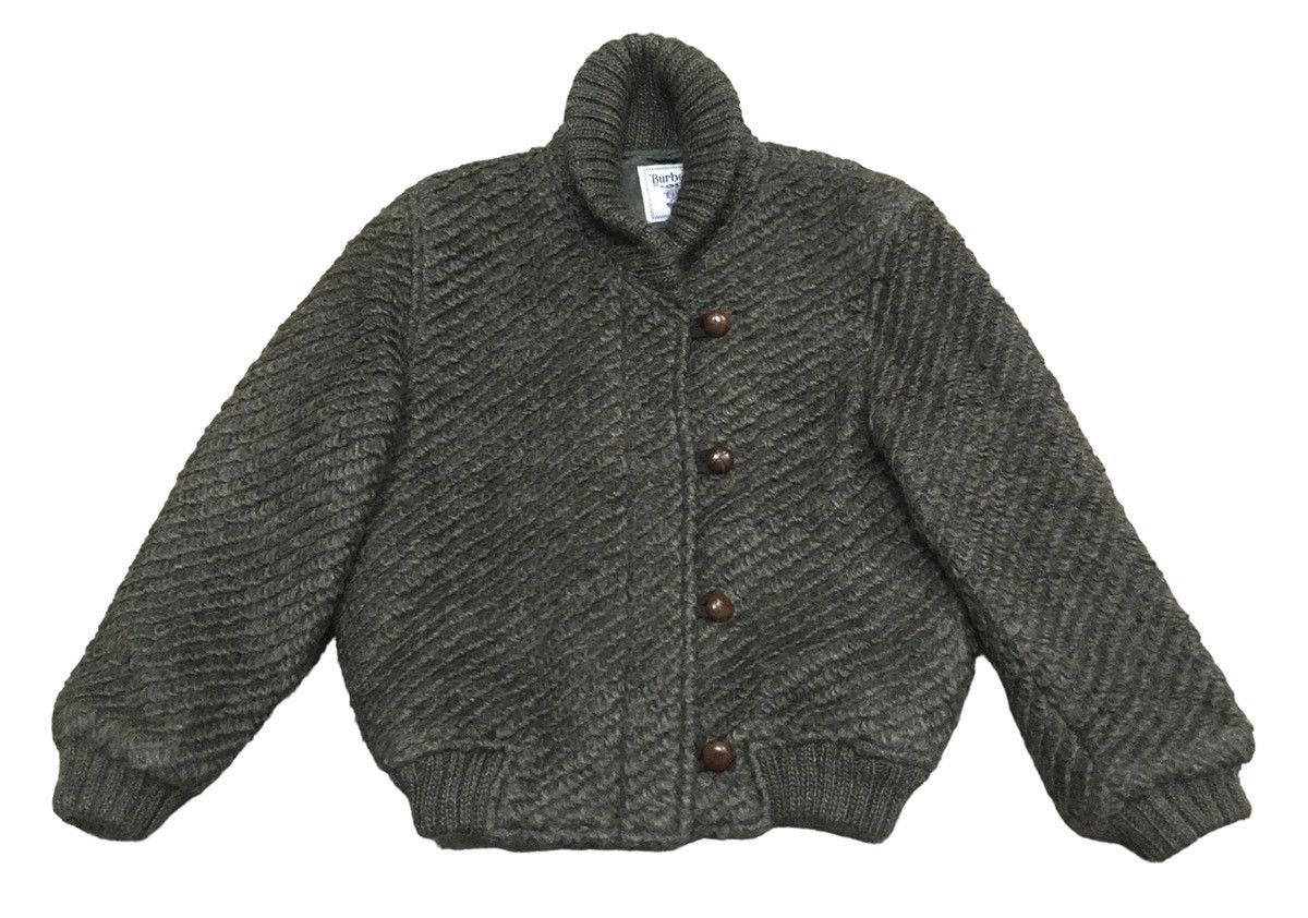 Burberry × Vintage Rare Design Vintage Brand Burberry's Wool Jacket 1990s Size US M / EU 48-50 / 2 - 1 Thumbnail
