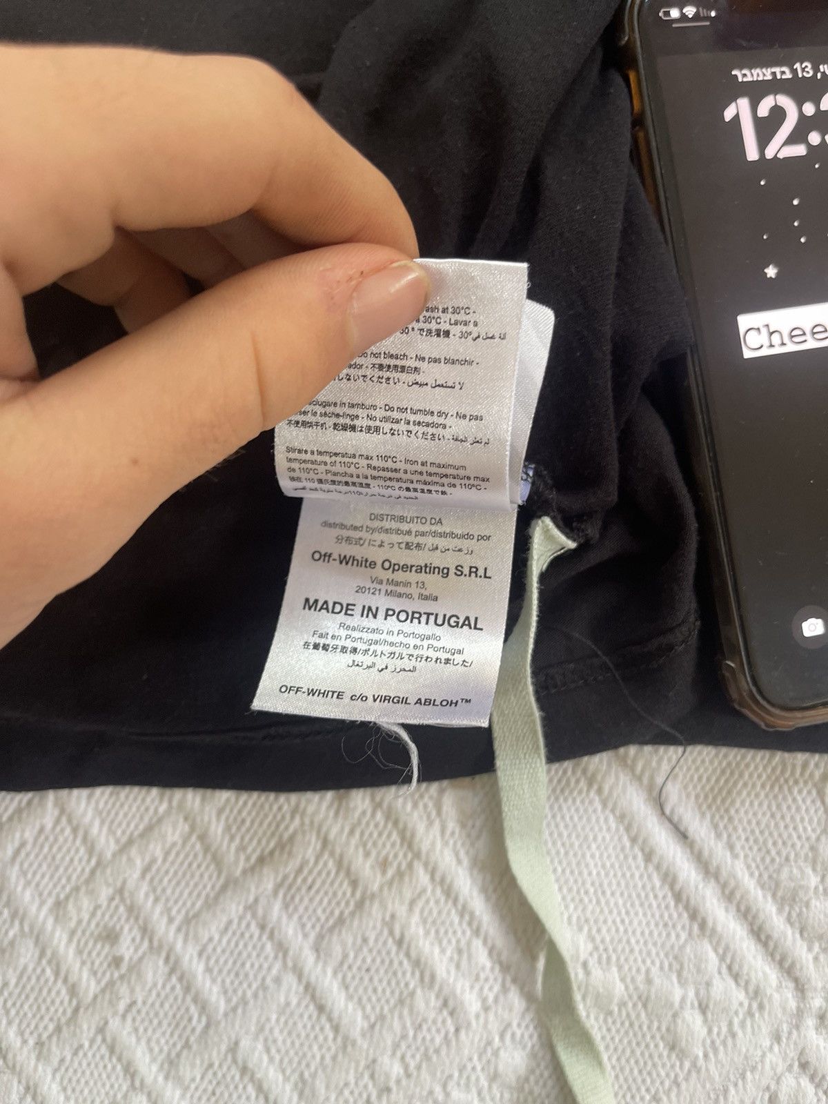 Off-White Off white SS17 TEE Size US S / EU 44-46 / 1 - 15 Thumbnail