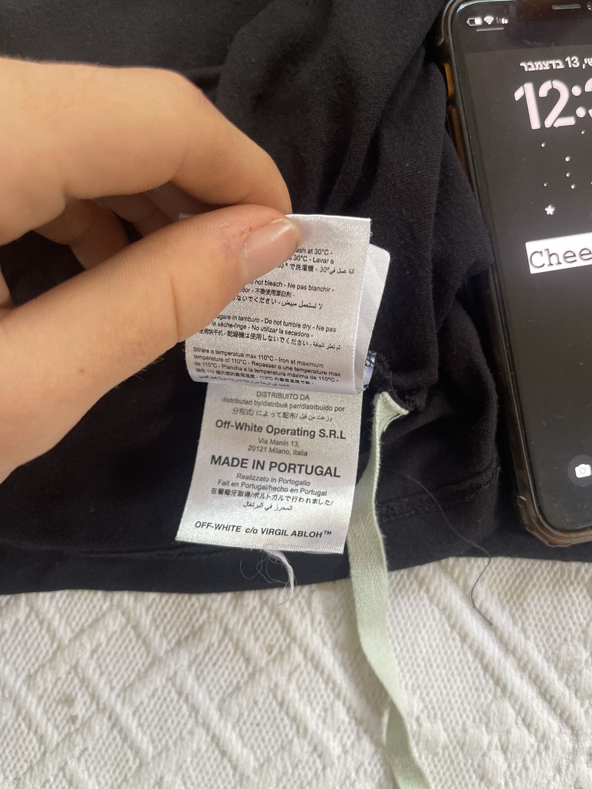 Off-White Off white SS17 TEE Size US S / EU 44-46 / 1 - 16 Thumbnail