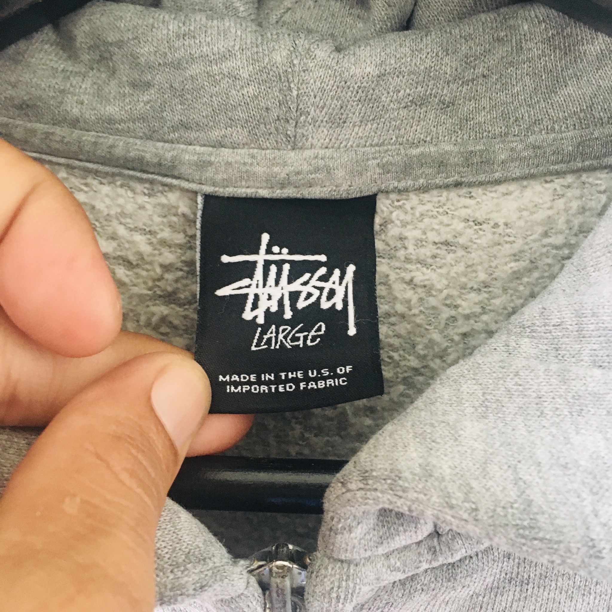 Stussy Vintage Stussy Hoodie 90s Size US L / EU 52-54 / 3 - 8 Thumbnail